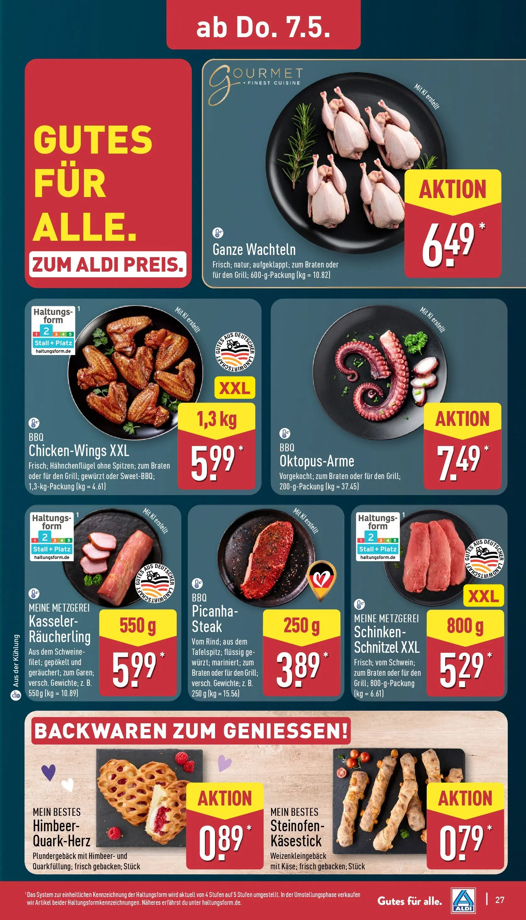 Aldi Wochenangebote (ab 04.05.2026) » Angebote Online | Seite: 28 | Produkte: Schnitzel, Schinken, Steak