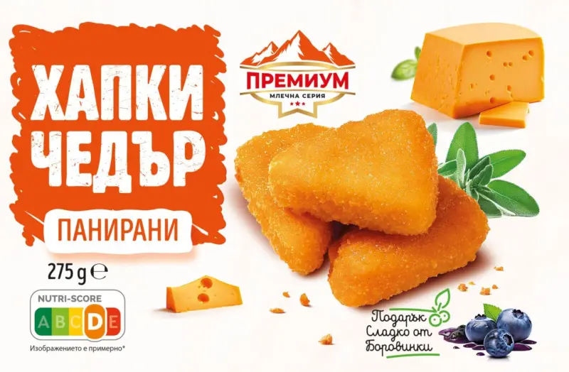 Сами-М Панирани хапки чедър със сладко