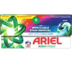 Ariel, Гел 35/40 пранета Прах 40 пранета Капсули 26/30 пранета