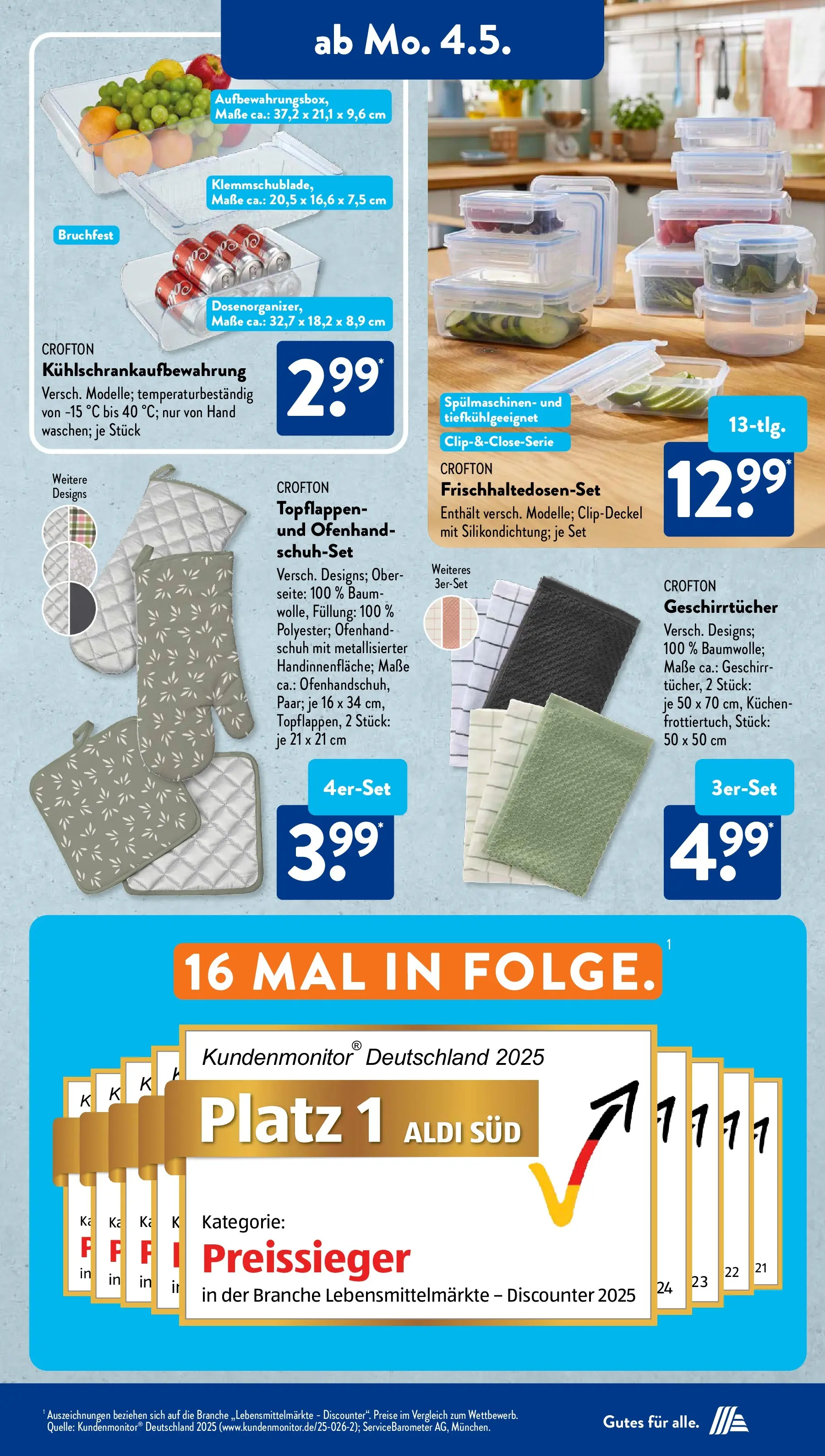 Aldi Süd - Aldi Süd: Wochenangebote (ab 03.05.2026) zum Blättern | Seite: 13 | Produkte: Kuchen