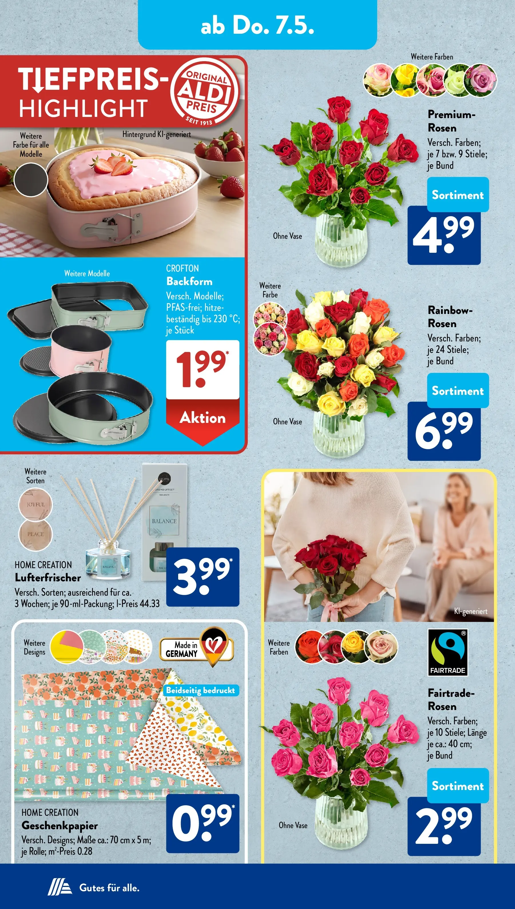 Aldi Süd - Aldi Süd: Wochenangebote (ab 03.05.2026) zum Blättern | Seite: 20 | Produkte: Vase, Home creation