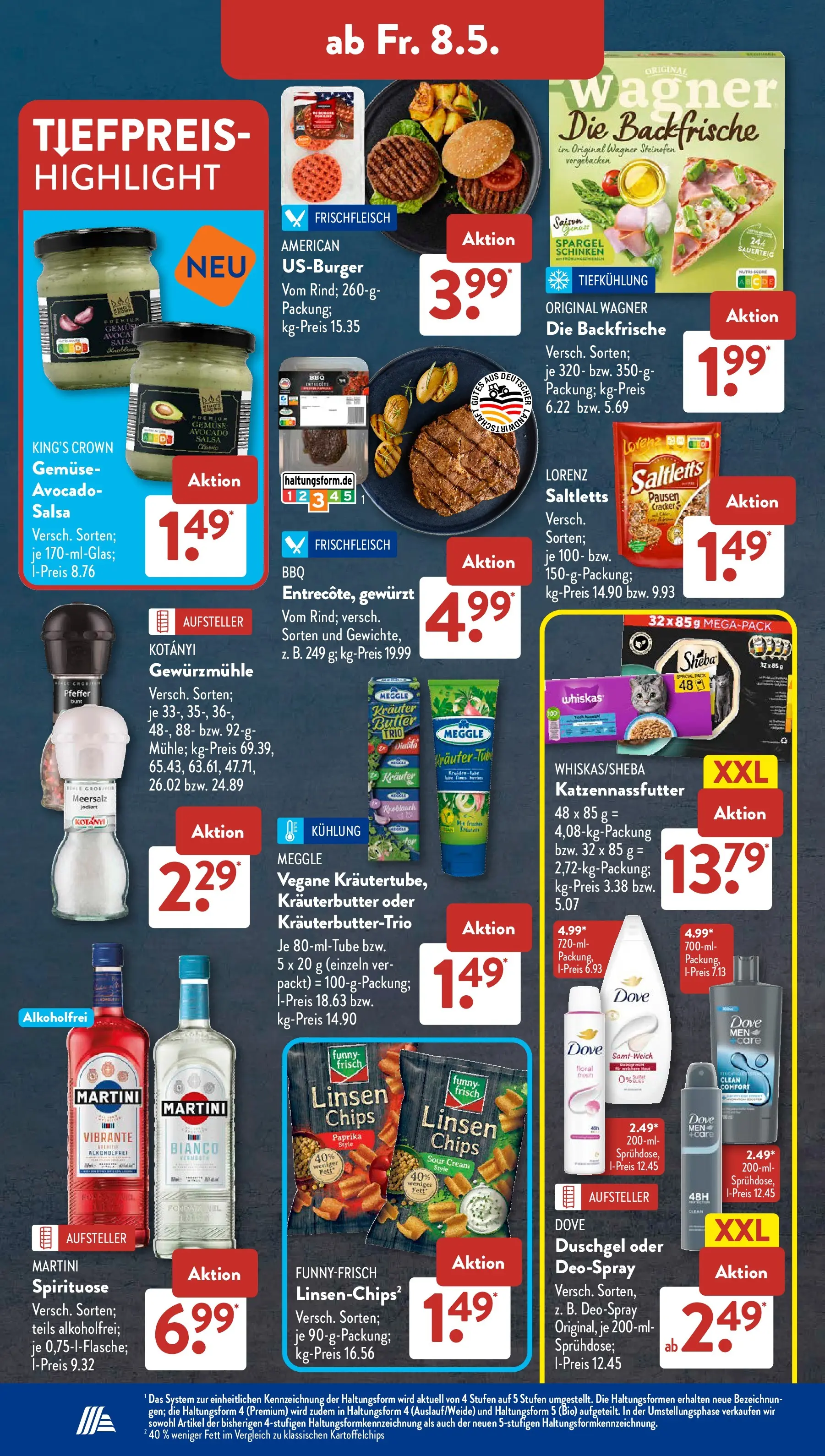 Aldi Süd - Aldi Süd: Wochenangebote (ab 03.05.2026) zum Blättern | Seite: 24 | Produkte: Kräuterbutter, Paprika, Knoblauch, Deospray