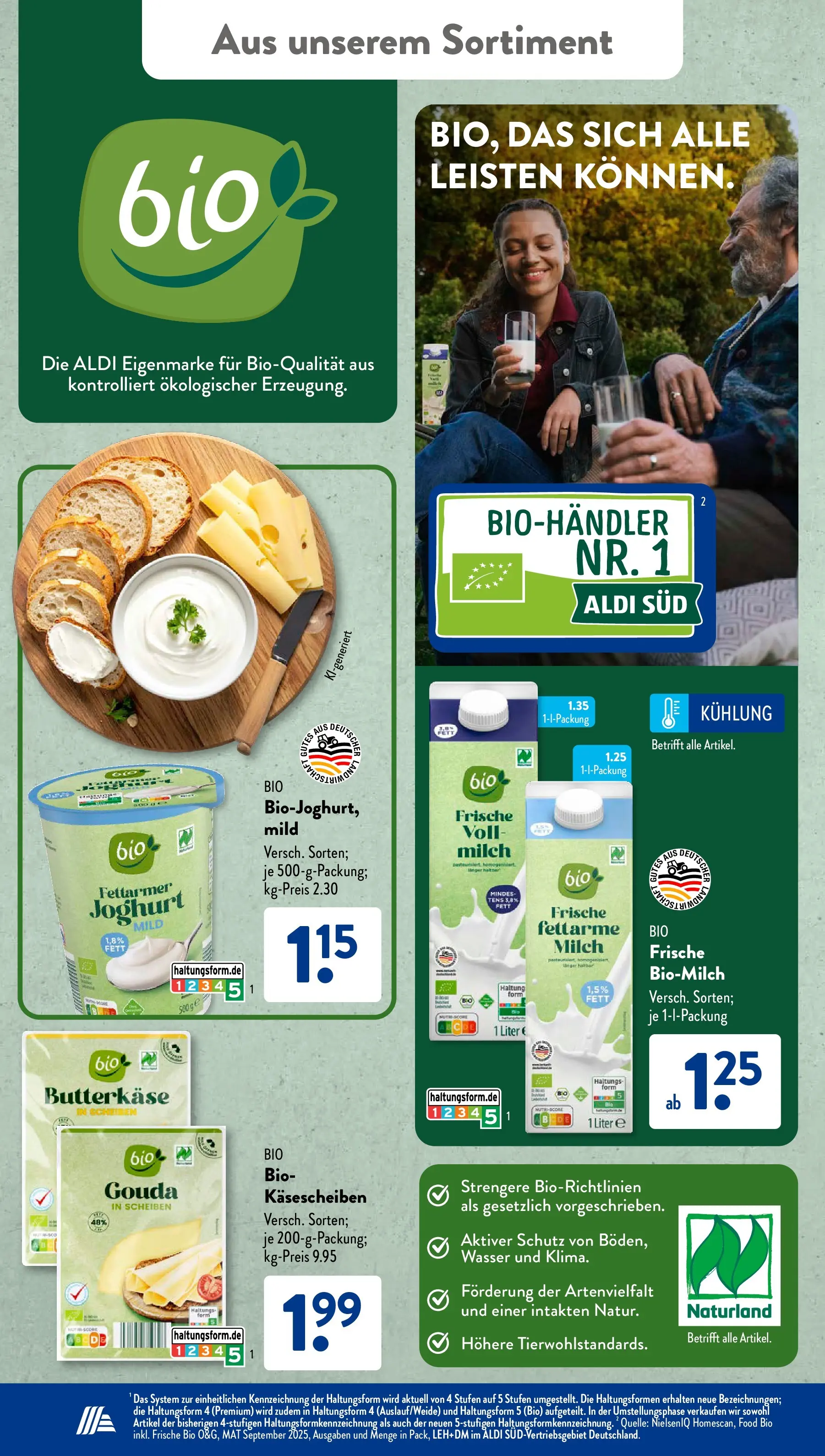Aldi Süd - Aldi Süd: Wochenangebote (ab 03.05.2026) zum Blättern | Seite: 29 | Produkte: Milch, Joghurt, Gouda, Wasser