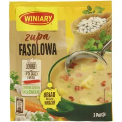 Bohnencremesuppe mit Gem&uuml;se
