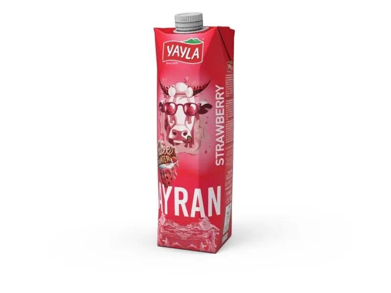 Mootastic Ayran mit Erdbeere Geschmack