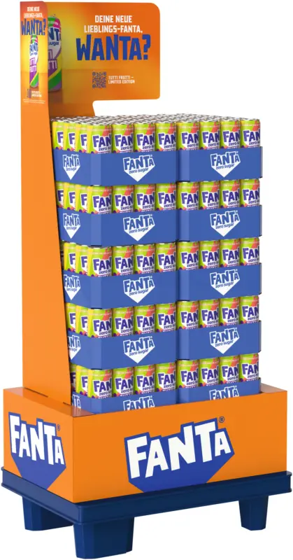 Display Erfrischungsgetr&auml;nk Tutti-Frutti 240 x 0,33L