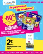 E.Leclerc Au programe : des bons plans ! - au 09.05.2026
