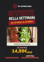 EP Supercarni OFFERTE DELLA SETTIMANA - al 30.04.2026