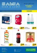 Samia Cash and Carry Dal 25 APRILE al 15 MAGGIO - al 15.05.2026