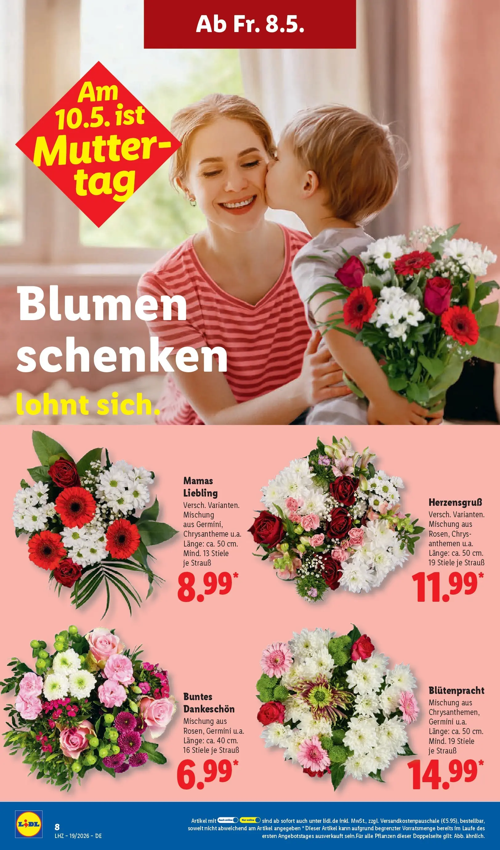 Lidl Prospekt Emlichheim (ab 04.05.2026) zum Blättern » Angebote | Seite: 18 | Produkte: Blumen