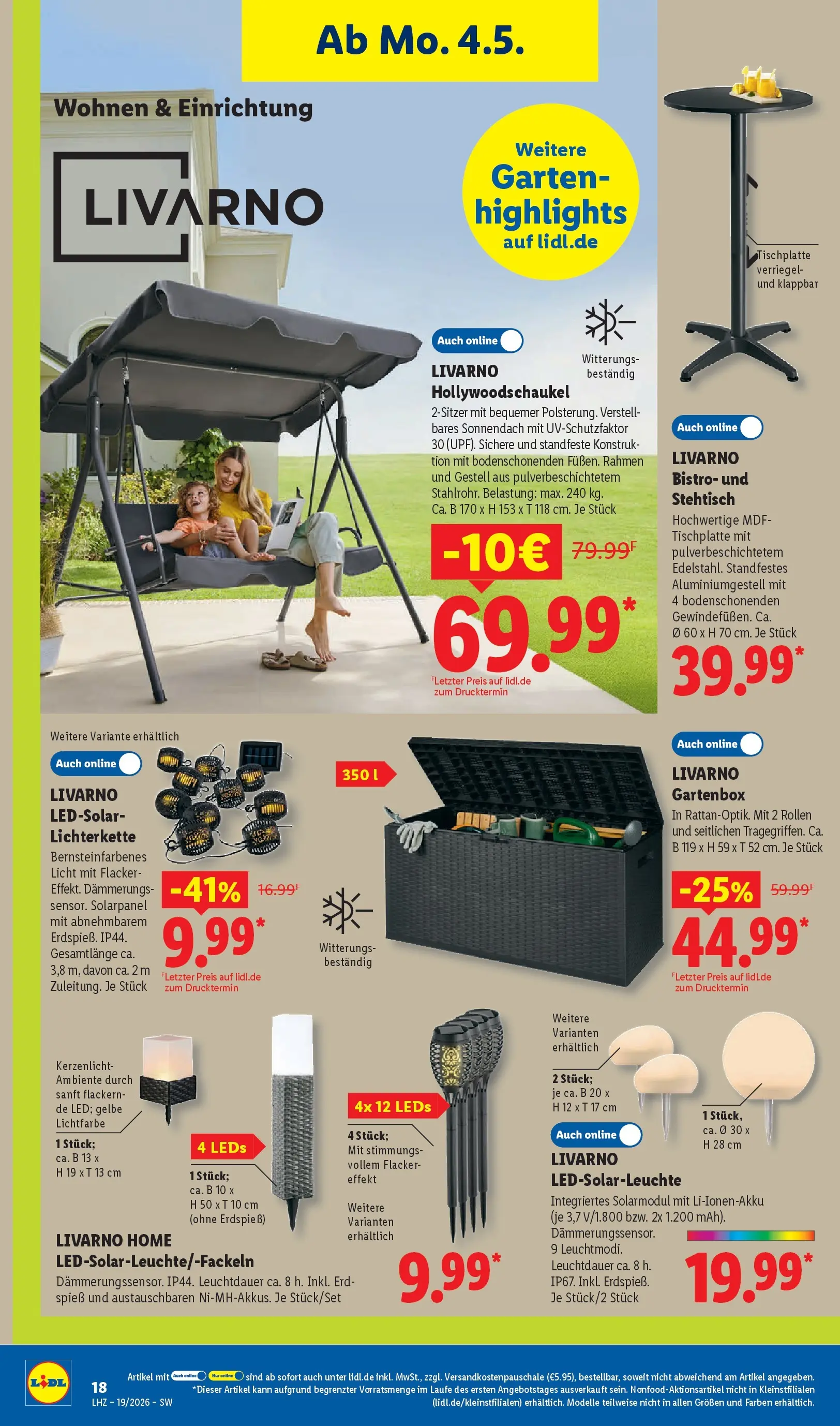 Lidl Prospekt Villingen-schwenningen (ab 04.05.2026) zum Blättern » Angebote | Seite: 36