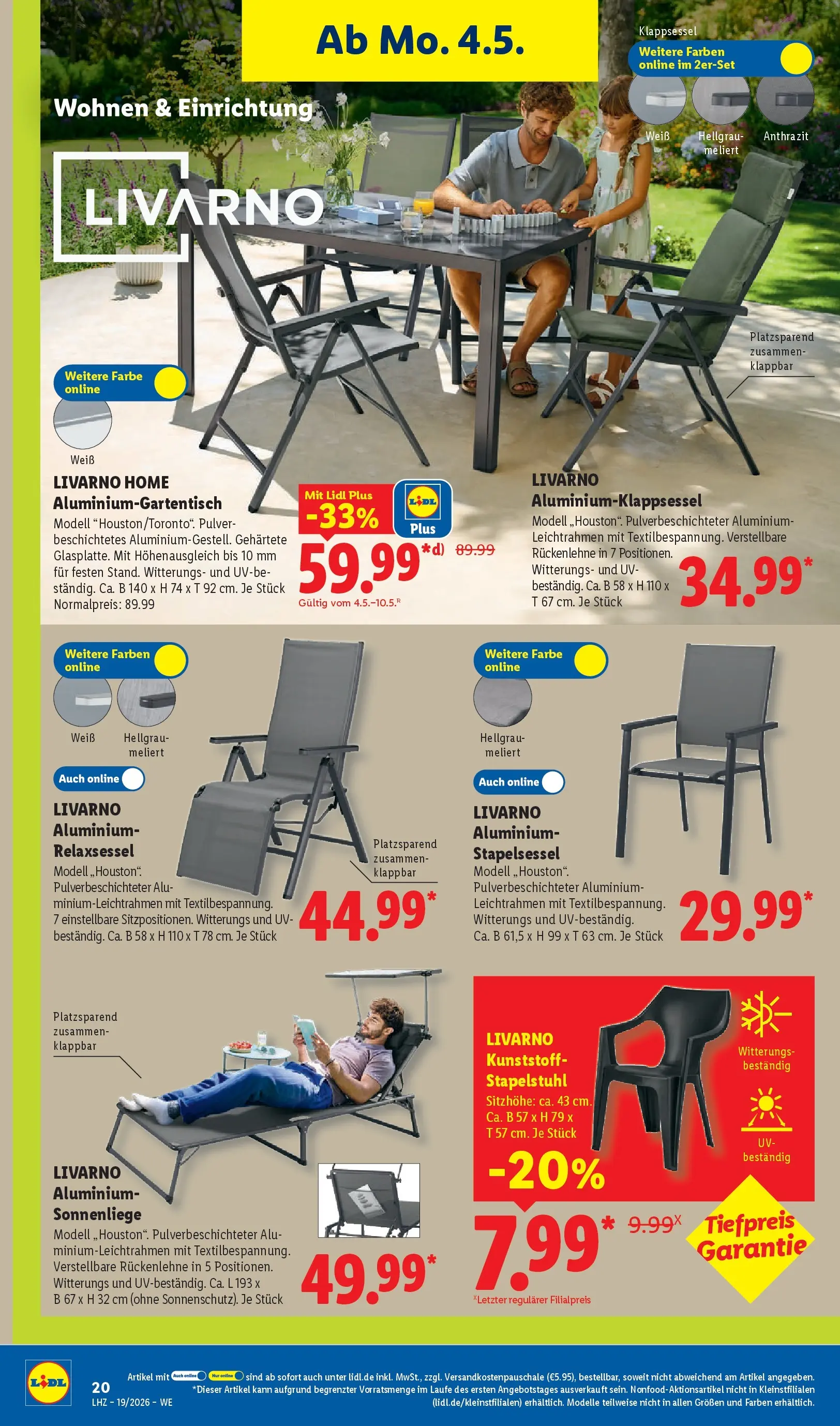 Lidl Prospekt Künzell (ab 04.05.2026) zum Blättern » Angebote | Seite: 38 | Produkte: Relaxsessel