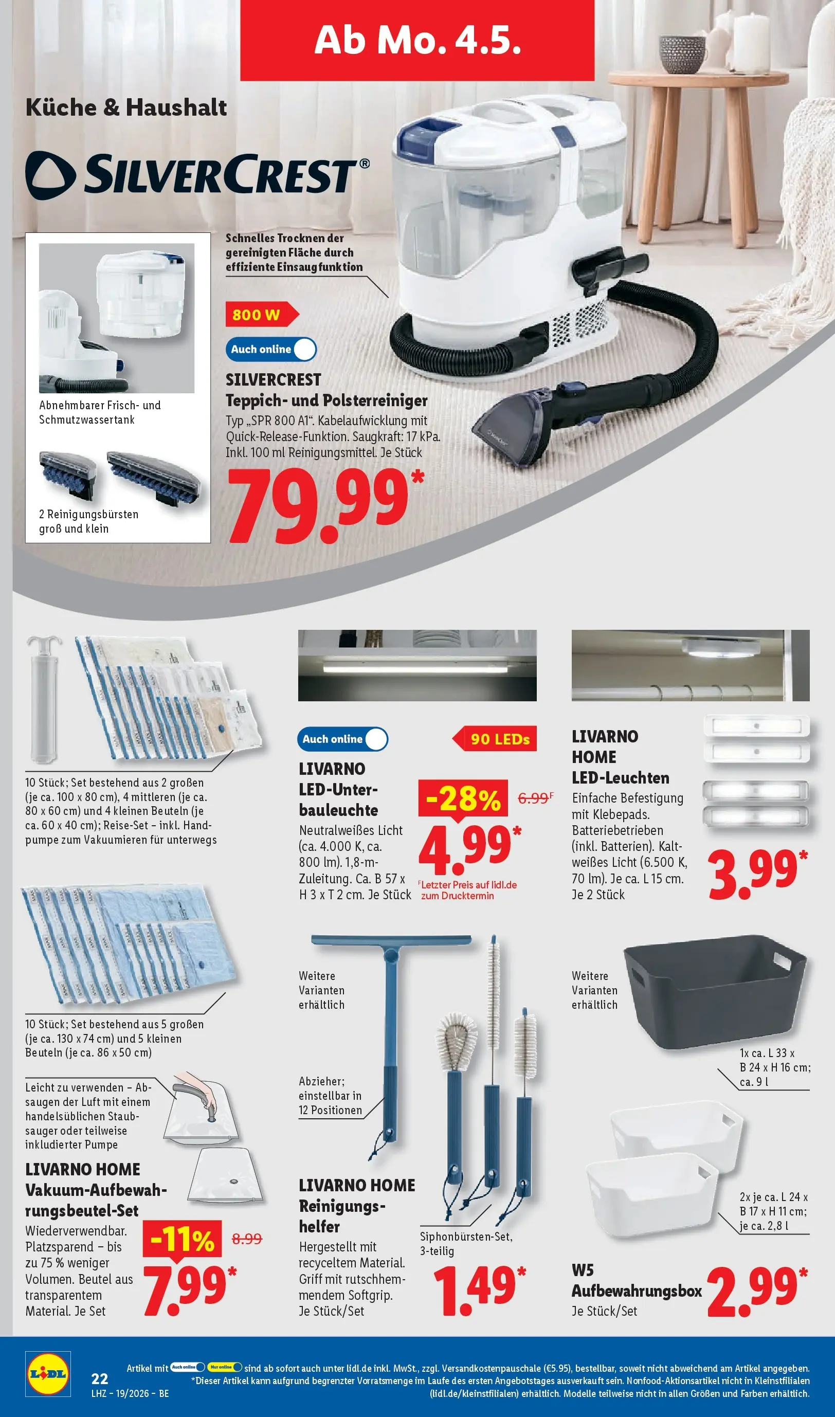 Lidl Prospekt Mahlow (ab 04.05.2026) zum Blättern » Angebote | Seite: 36 | Produkte: Teppich, Küche