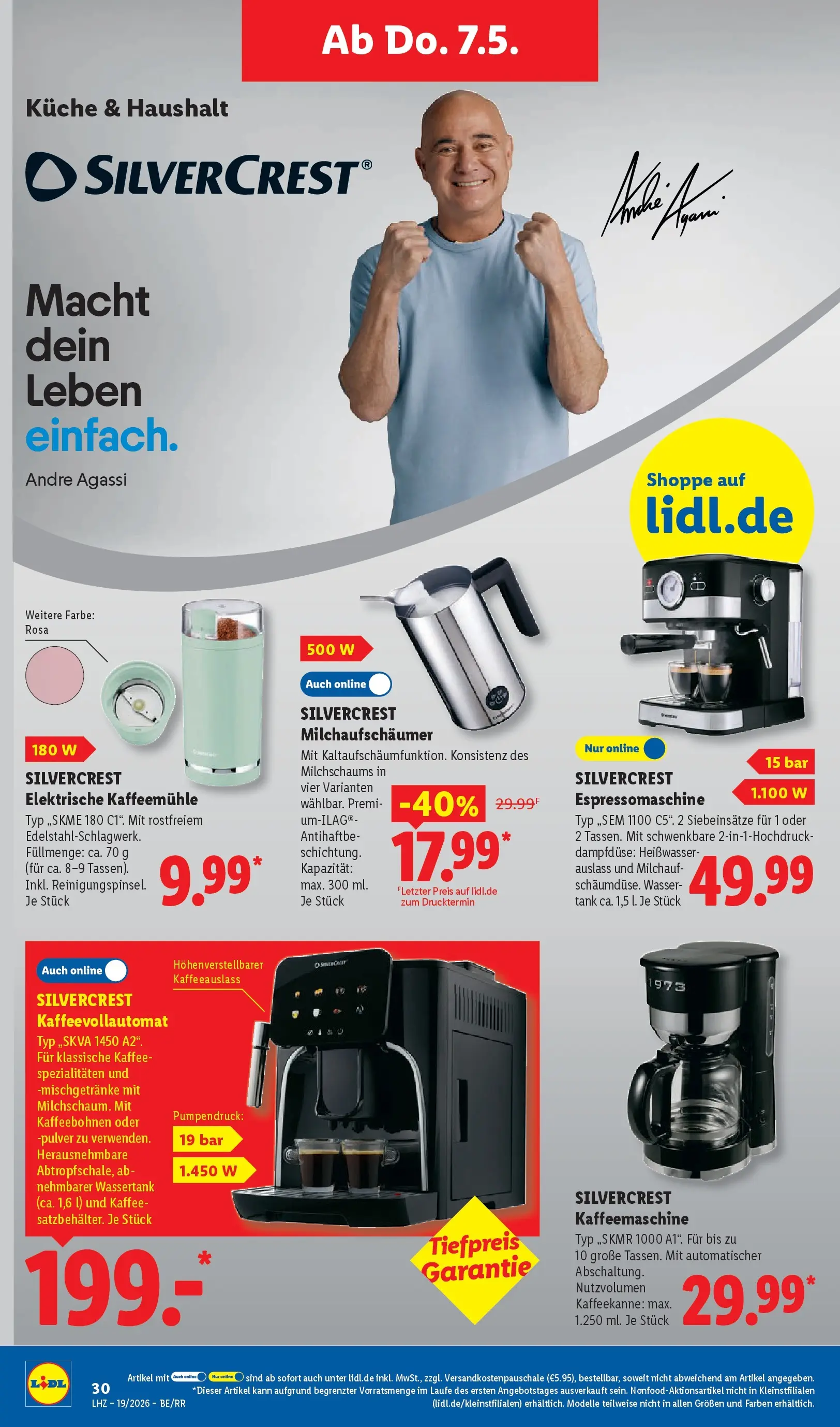 Lidl Prospekt Zülpich (ab 04.05.2026) zum Blättern » Angebote | Seite: 48 | Produkte: Kaffeemaschine, Küche, Wasser, Kaffeevollautomat