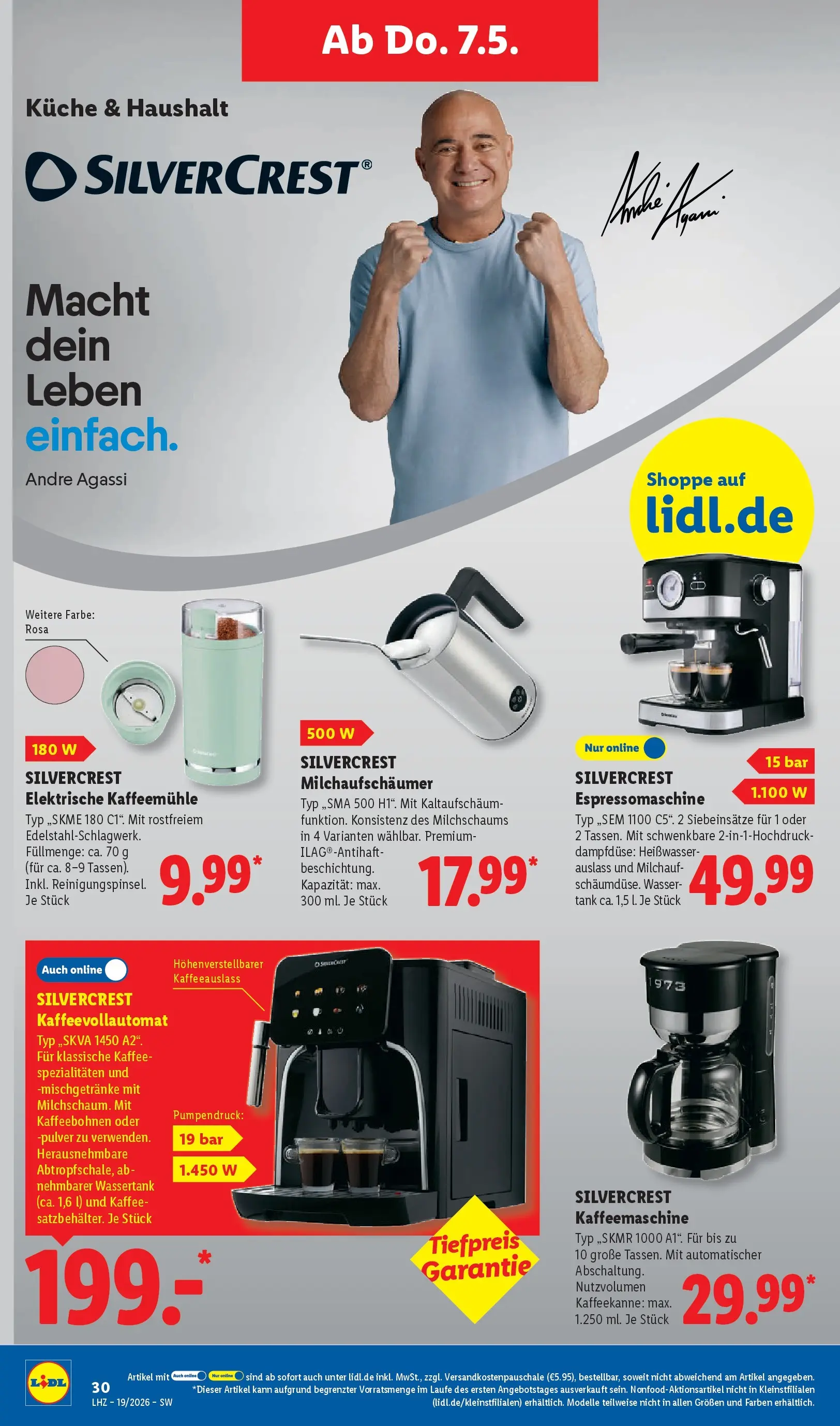 Lidl Prospekt Villingen-schwenningen (ab 04.05.2026) zum Blättern » Angebote | Seite: 48 | Produkte: Kaffeemaschine, Kaffee, Küche, Kaffeevollautomat