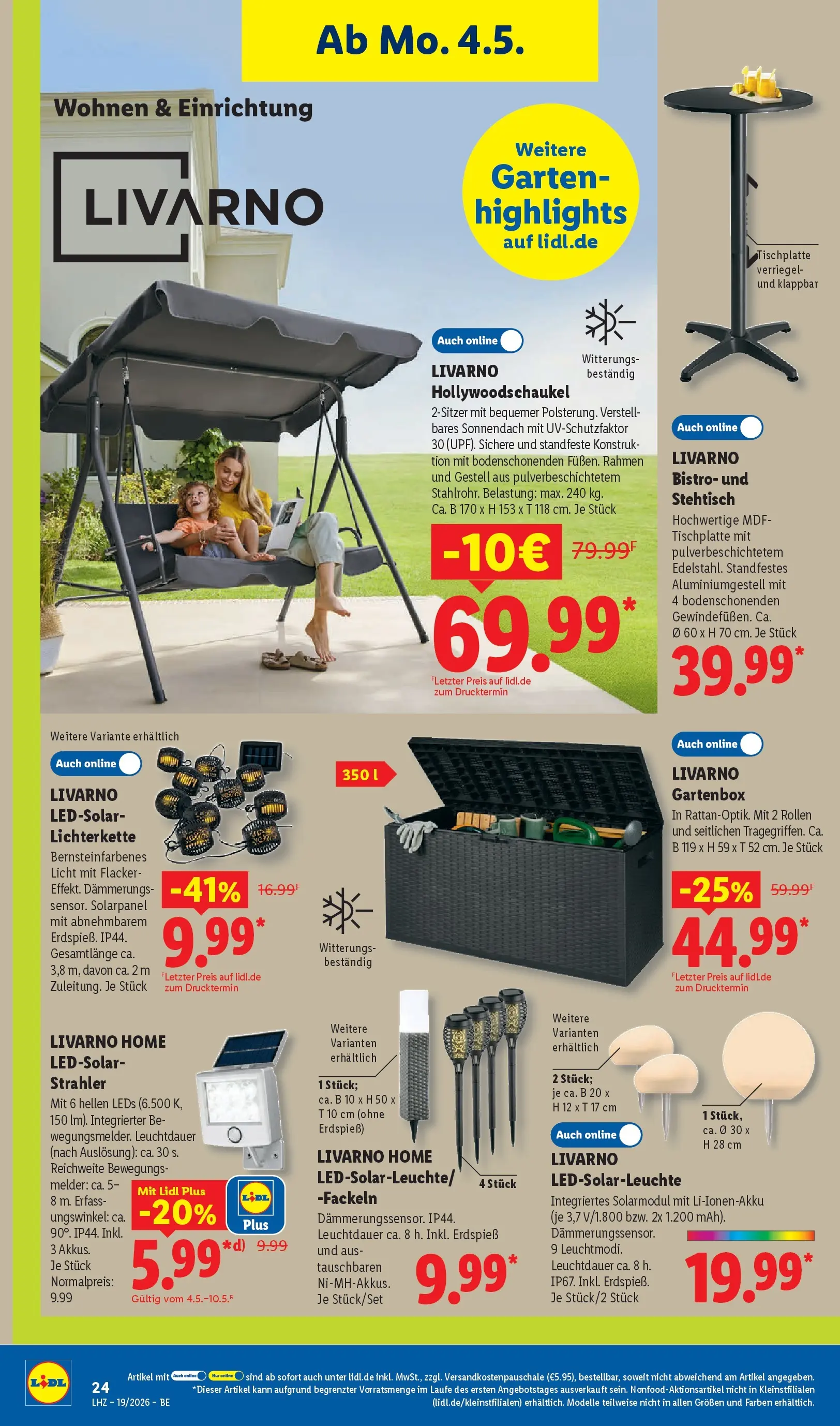 Lidl Prospekt Mahlow (ab 04.05.2026) zum Blättern » Angebote | Seite: 40