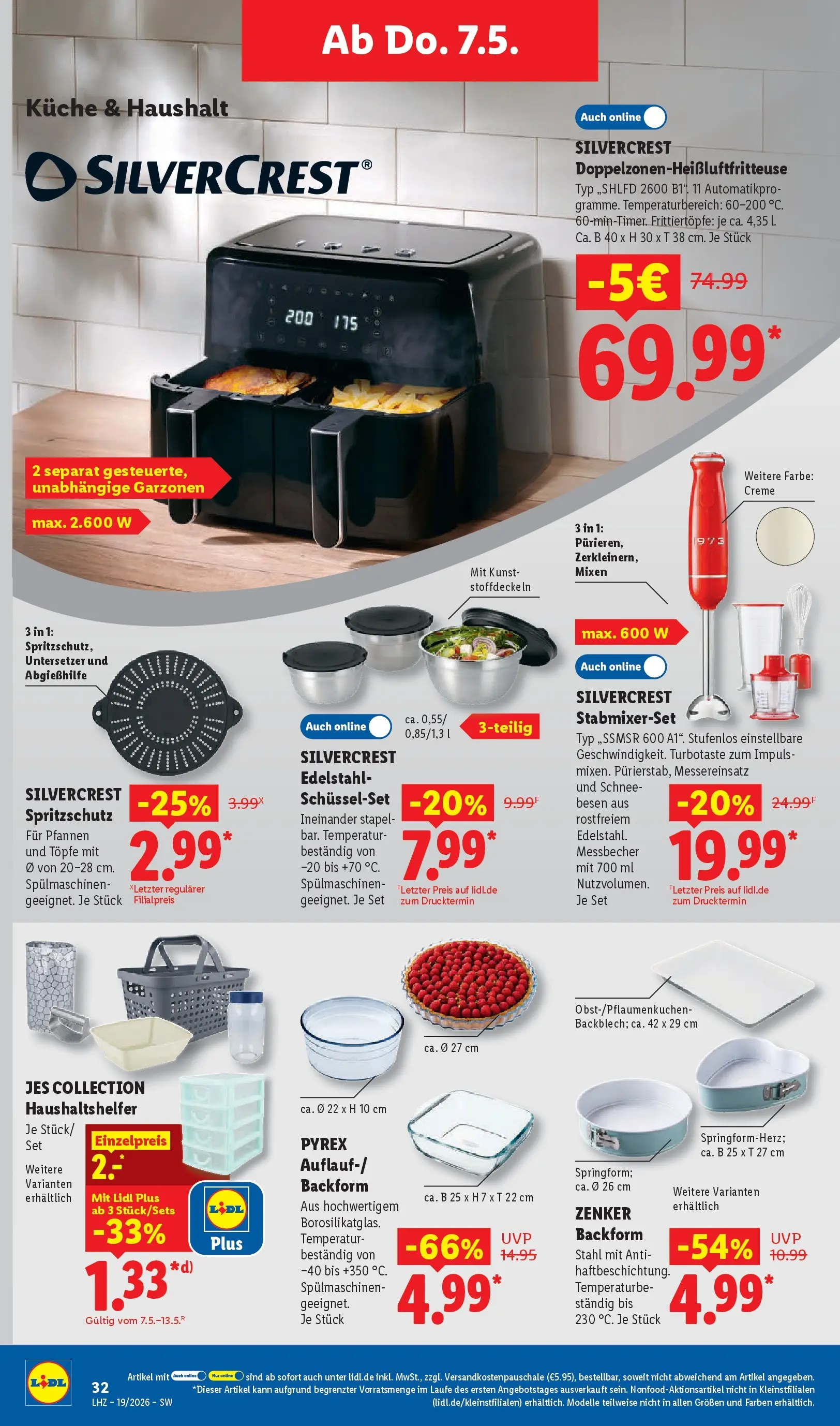 Lidl Prospekt Villingen-schwenningen (ab 04.05.2026) zum Blättern » Angebote | Seite: 50 | Produkte: Küche, Creme