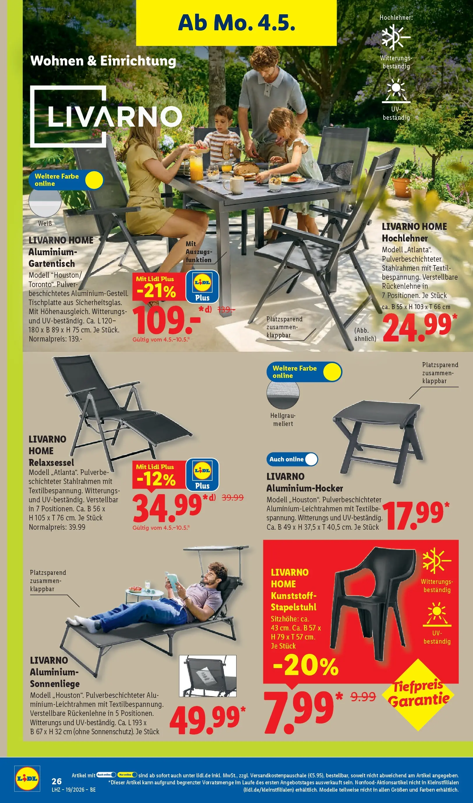 Lidl Prospekt Mahlow (ab 04.05.2026) zum Blättern » Angebote | Seite: 42 | Produkte: Relaxsessel