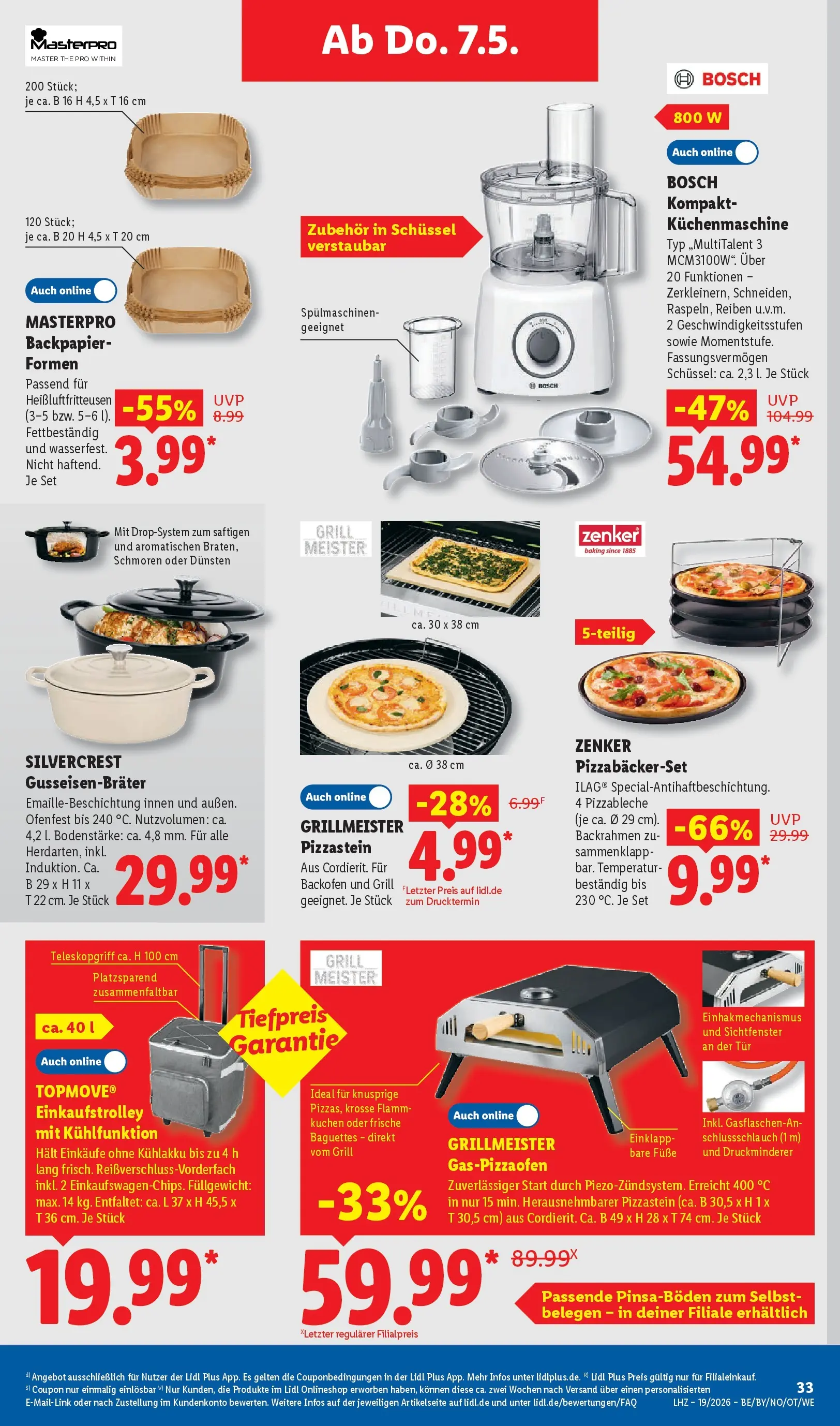 Lidl Prospekt Künzell (ab 04.05.2026) zum Blättern » Angebote | Seite: 51 | Produkte: Bosch, Grill, Backofen, Kuchen