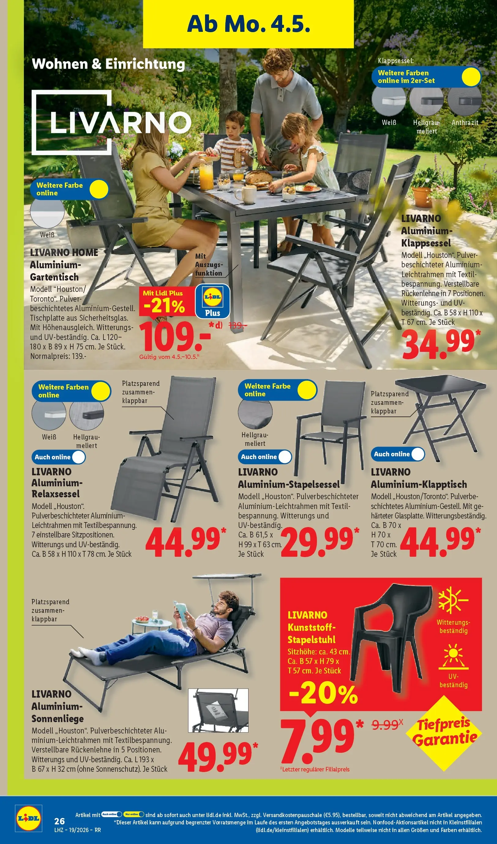 Lidl Prospekt Hagen (ab 04.05.2026) zum Blättern » Angebote | Seite: 42 | Produkte: Relaxsessel