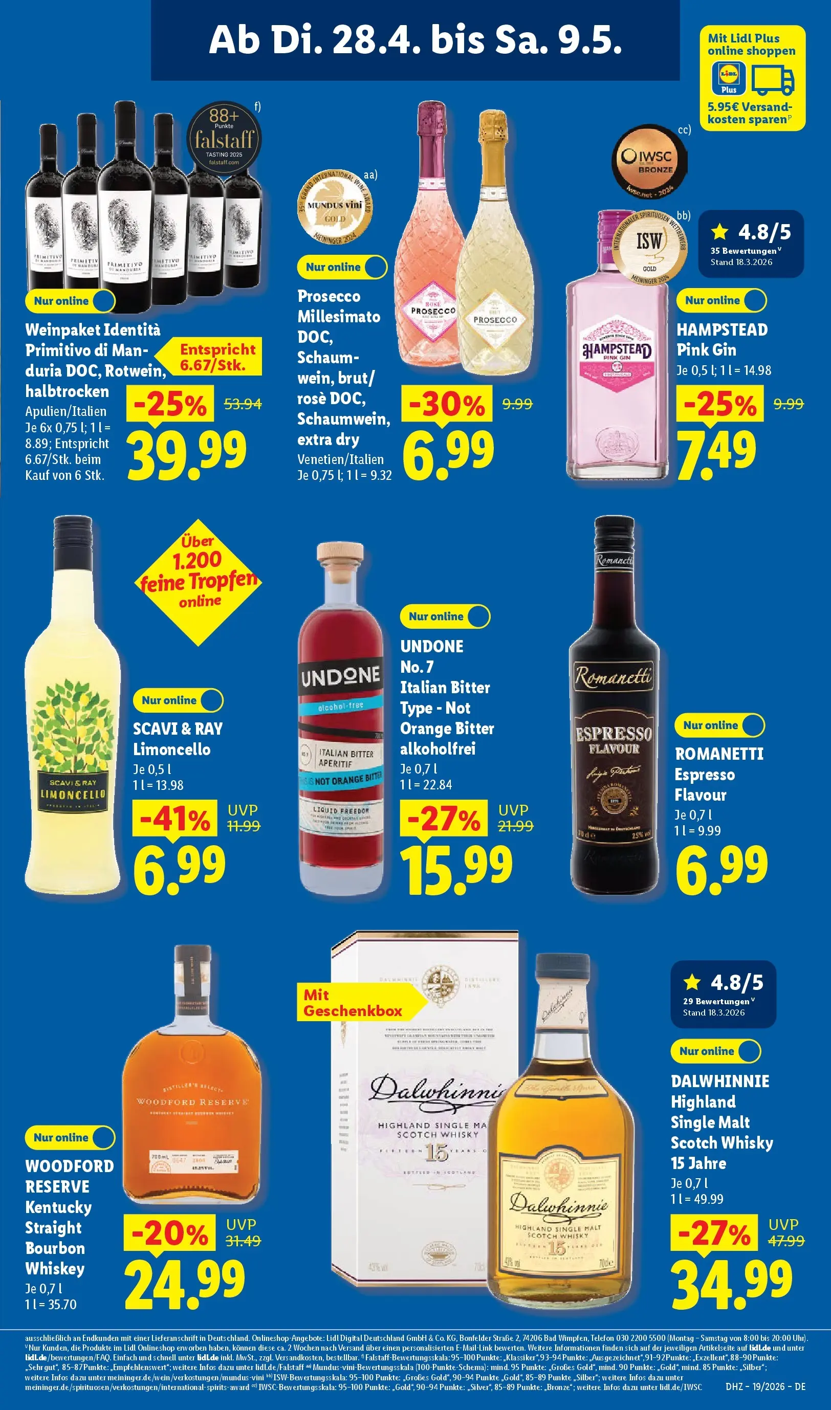 Lidl Prospekt Emlichheim (ab 04.05.2026) zum Blättern » Angebote | Seite: 65 | Produkte: Bad, Prosecco, Bourbon, Telefon