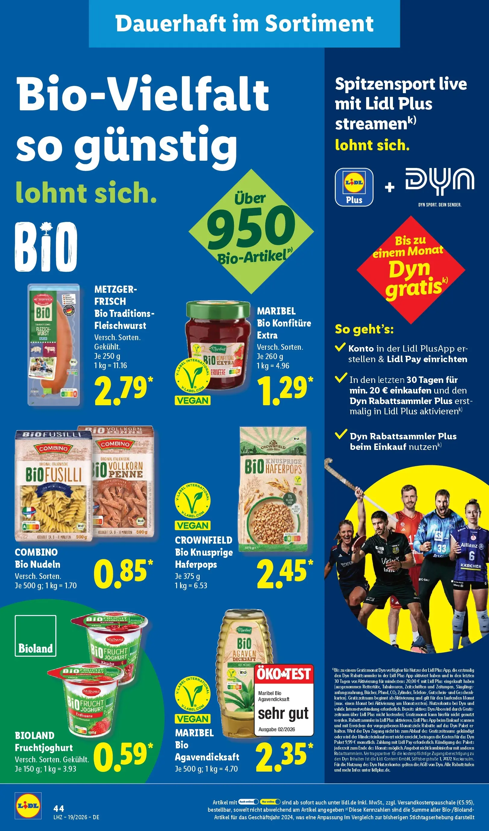 Lidl Prospekt Emlichheim (ab 04.05.2026) zum Blättern » Angebote | Seite: 66 | Produkte: Joghurt, Fruchtjoghurt, Wurst, Nudeln