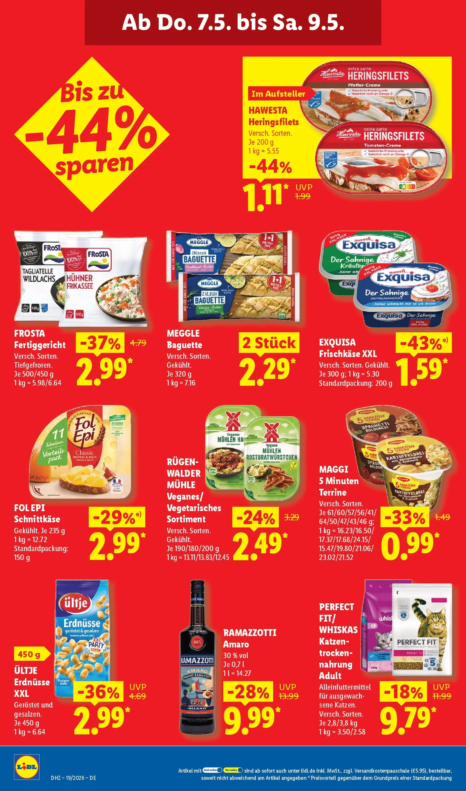 Lidl Prospekt Emlichheim (ab 04.05.2026) zum Blättern » Angebote | Seite: 70 | Produkte: Erdnüsse, Maggi, Frosta, Ramazzotti