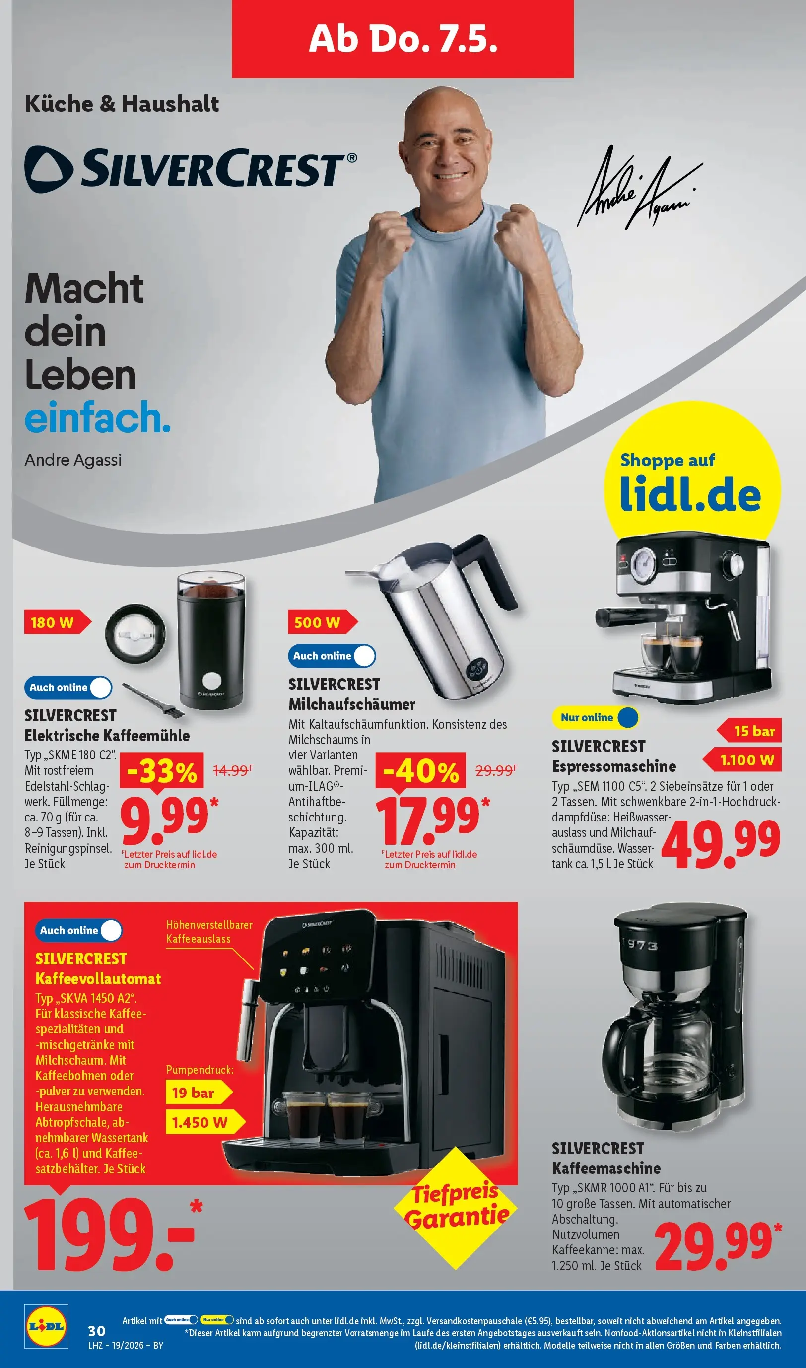 Lidl Prospekt München-laim (ab 04.05.2026) zum Blättern » Angebote | Seite: 48 | Produkte: Kaffeemaschine, Kaffee, Küche, Wasser