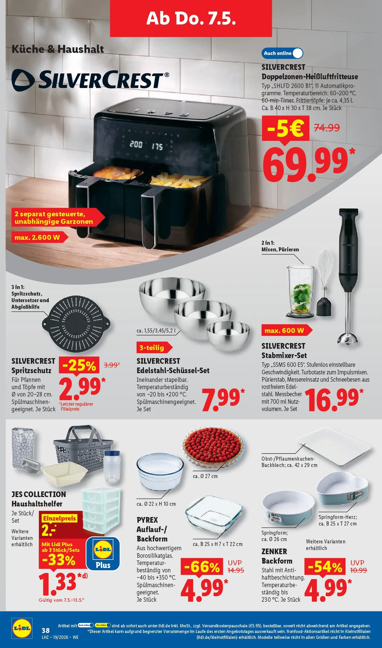 Lidl Prospekt Einbeck (ab 04.05.2026) zum Blättern » Angebote | Seite: 54 | Produkte: Küche