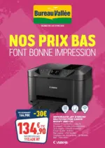 Bureau Vall&eacute;e Nos prix bas font bonne impression - du 04.05.2026