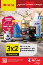 Eroski 3x2 En toda la perfumer&iacute;a y la parafarmacia - hasta el 13.05.2026