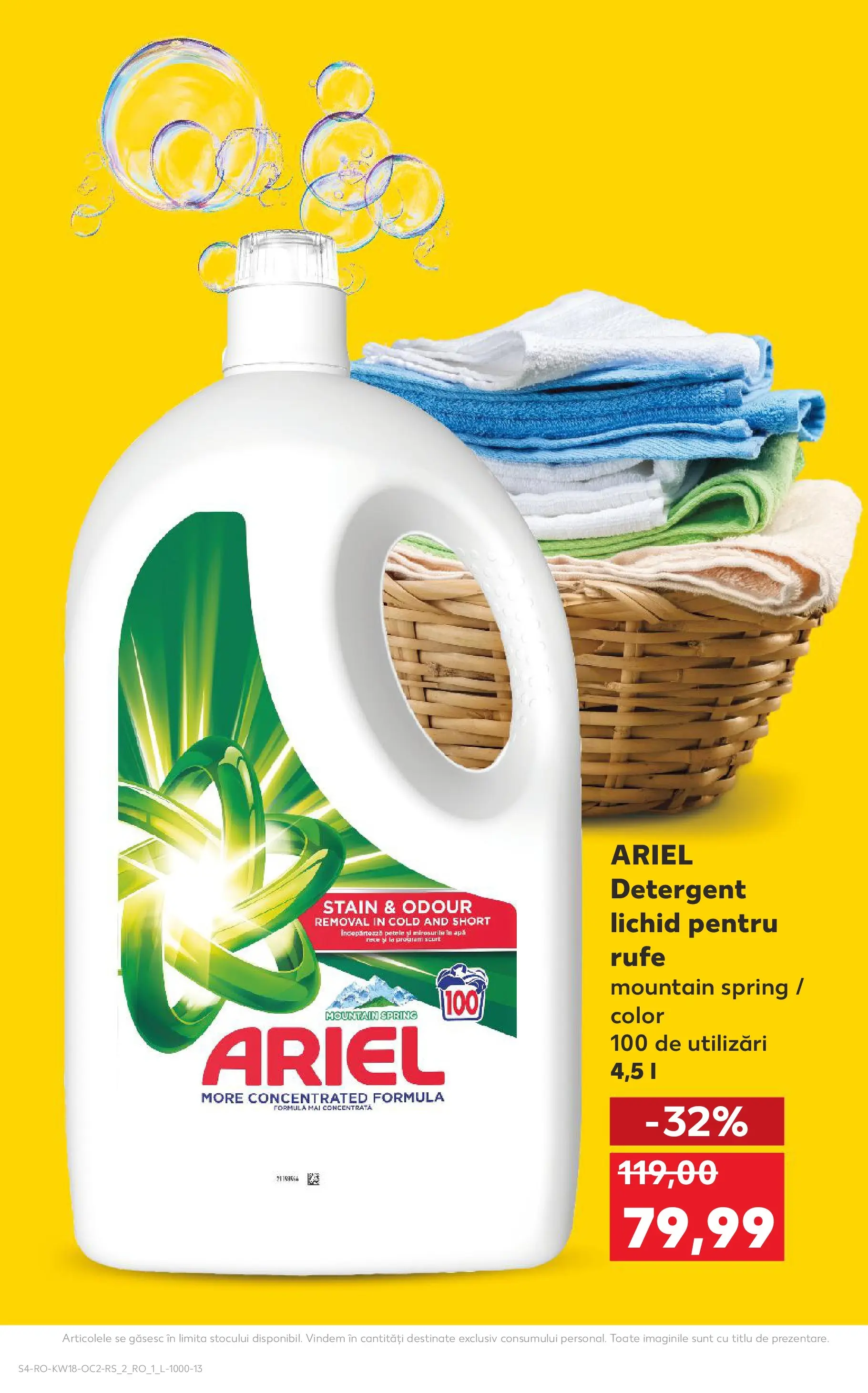 Kaufland Satu Mare 29.04.2026 - Revista si Oferta | Pagină: 4 | Produse: Detergent