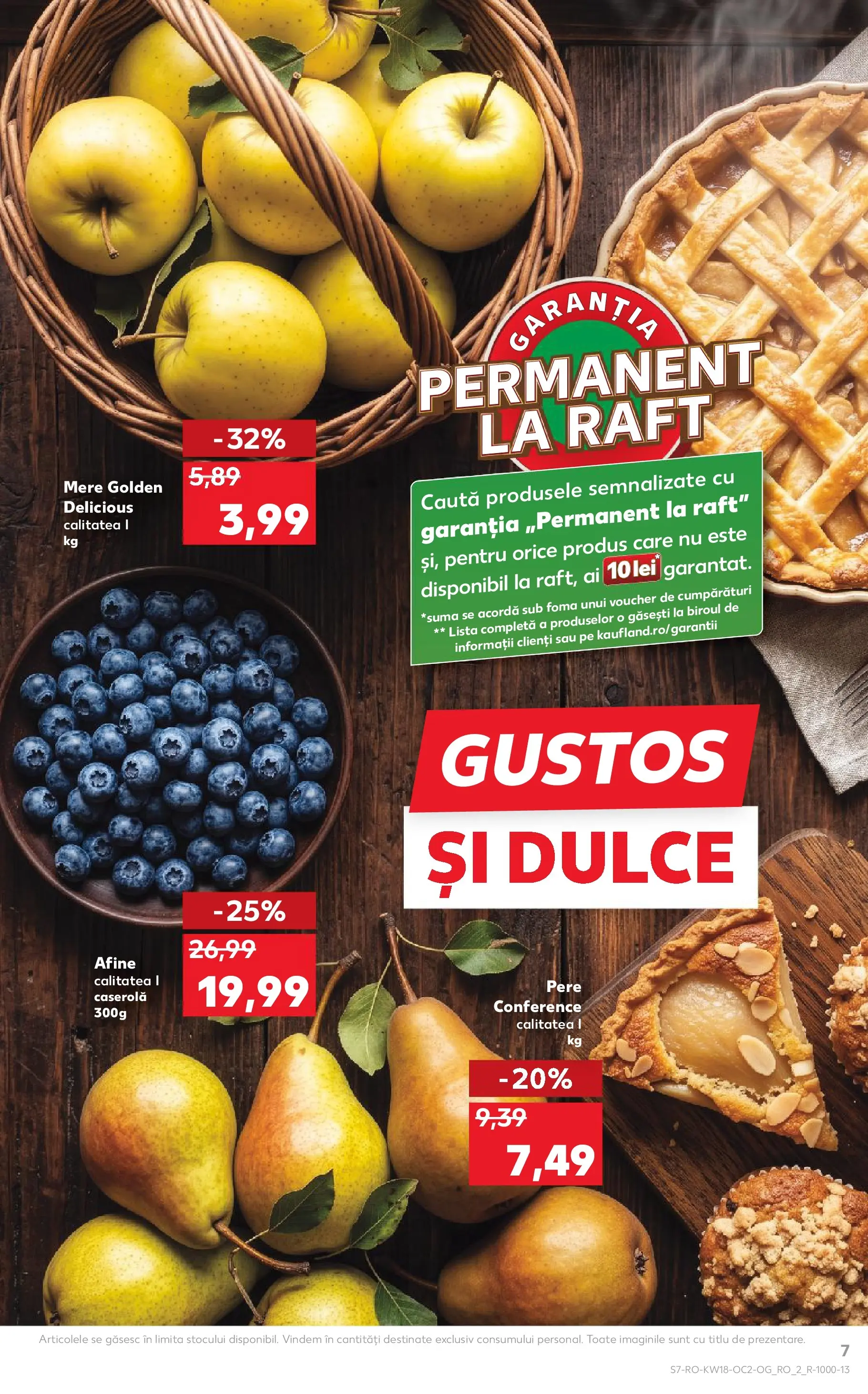 Kaufland Satu Mare 29.04.2026 - Revista si Oferta | Pagină: 7 | Produse: Afine, Raft, Mere