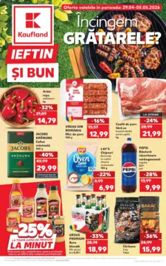 Ofertele Kaufland valabile de la 29.04.2026