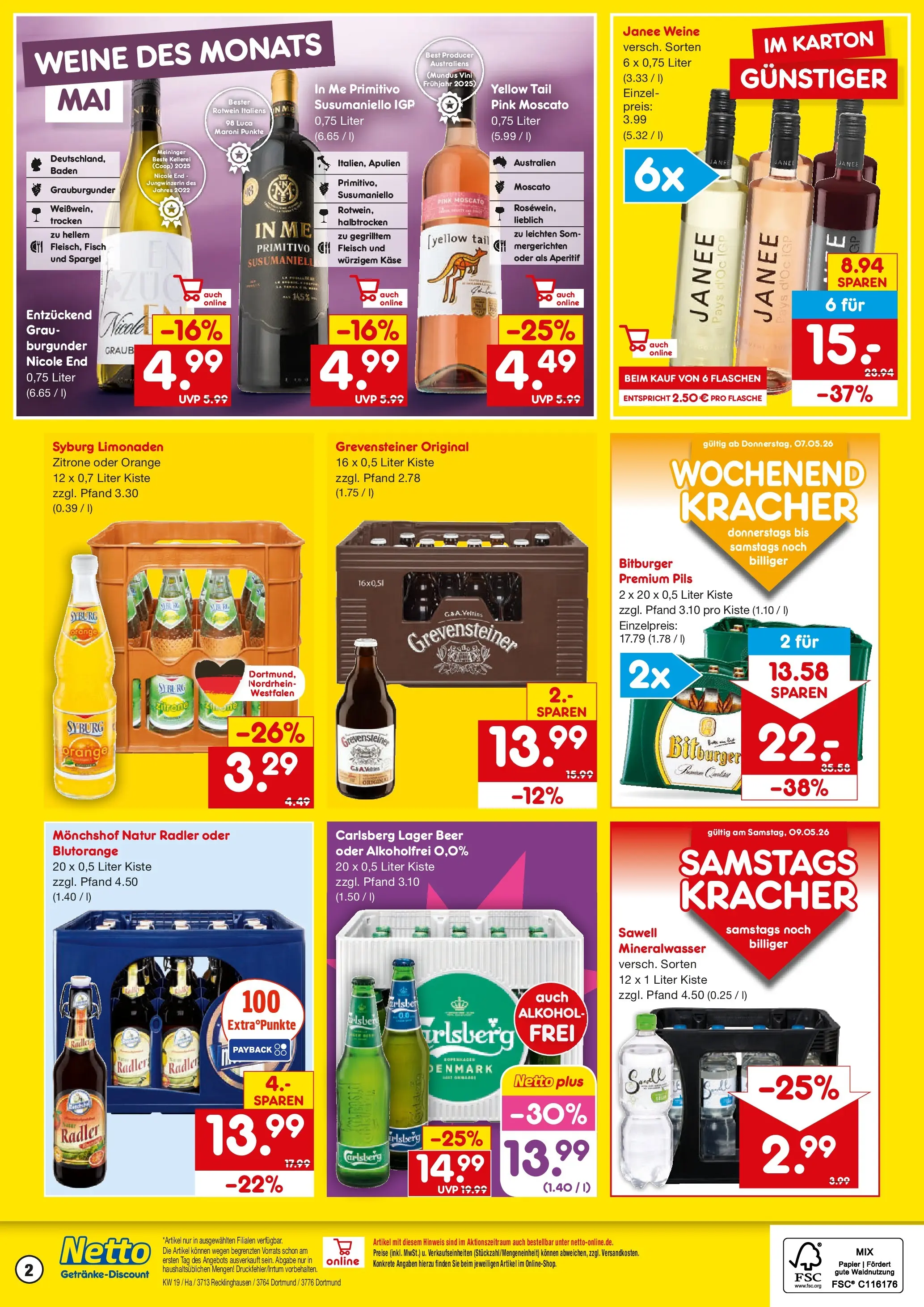 Netto Marken-Discount Prospekt Recklinghausen	 (ab 04.05.2026) » Angebote | Seite: 2