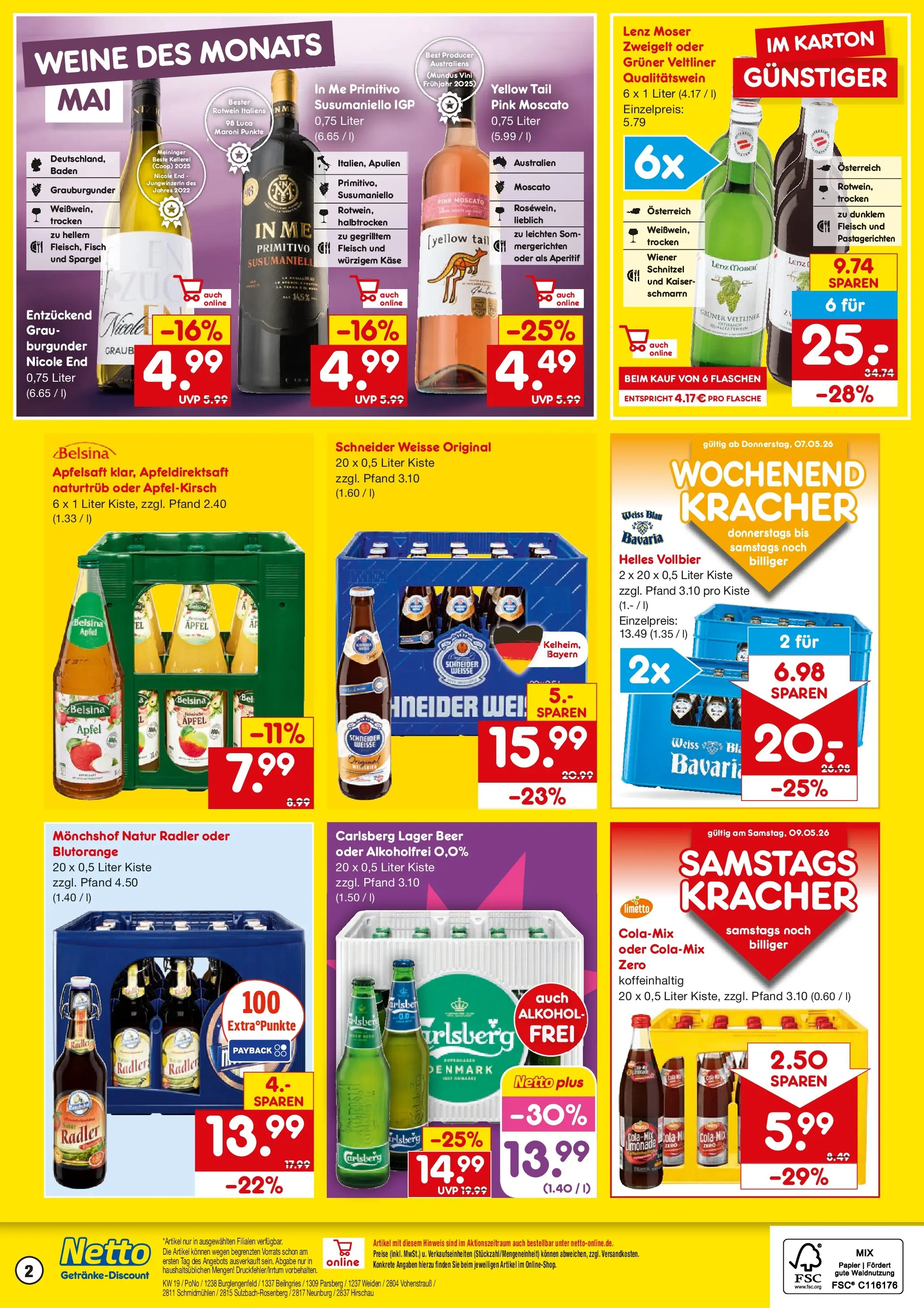 Netto Marken-Discount Prospekt Schmidmühlen	 (ab 04.05.2026) » Angebote | Seite: 2