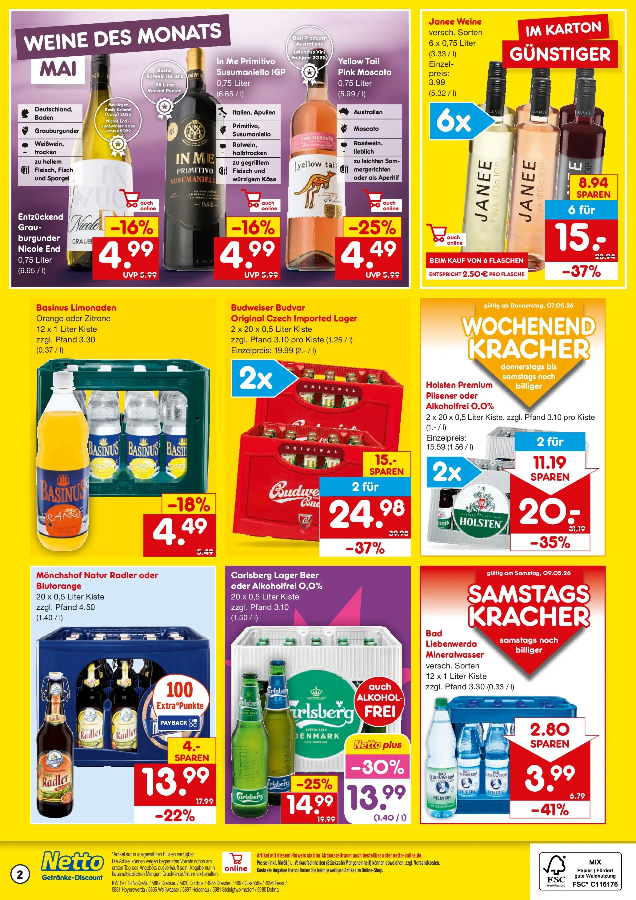 Netto Marken-Discount Prospekt Dresden	 (ab 04.05.2026) » Angebote | Seite: 2