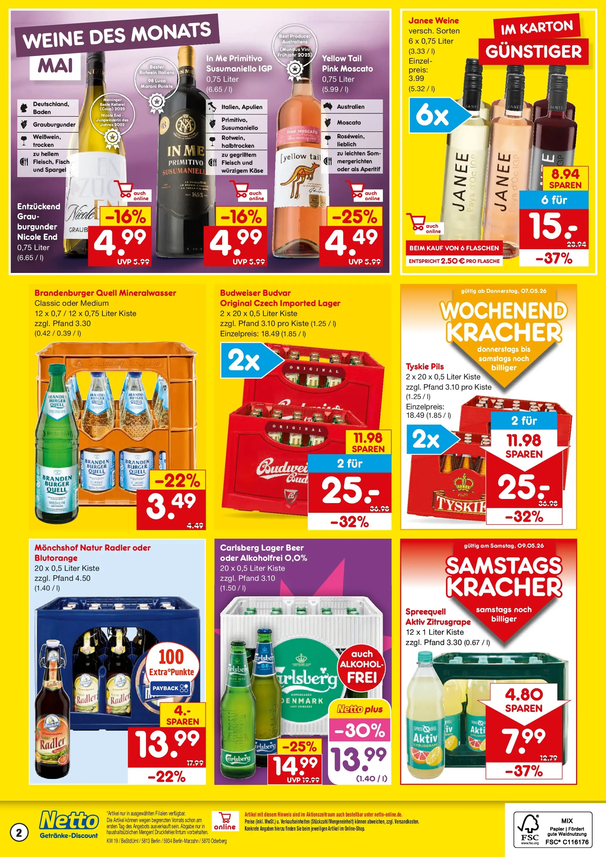 Netto Marken-Discount Prospekt Oderberg	 (ab 04.05.2026) » Angebote | Seite: 2