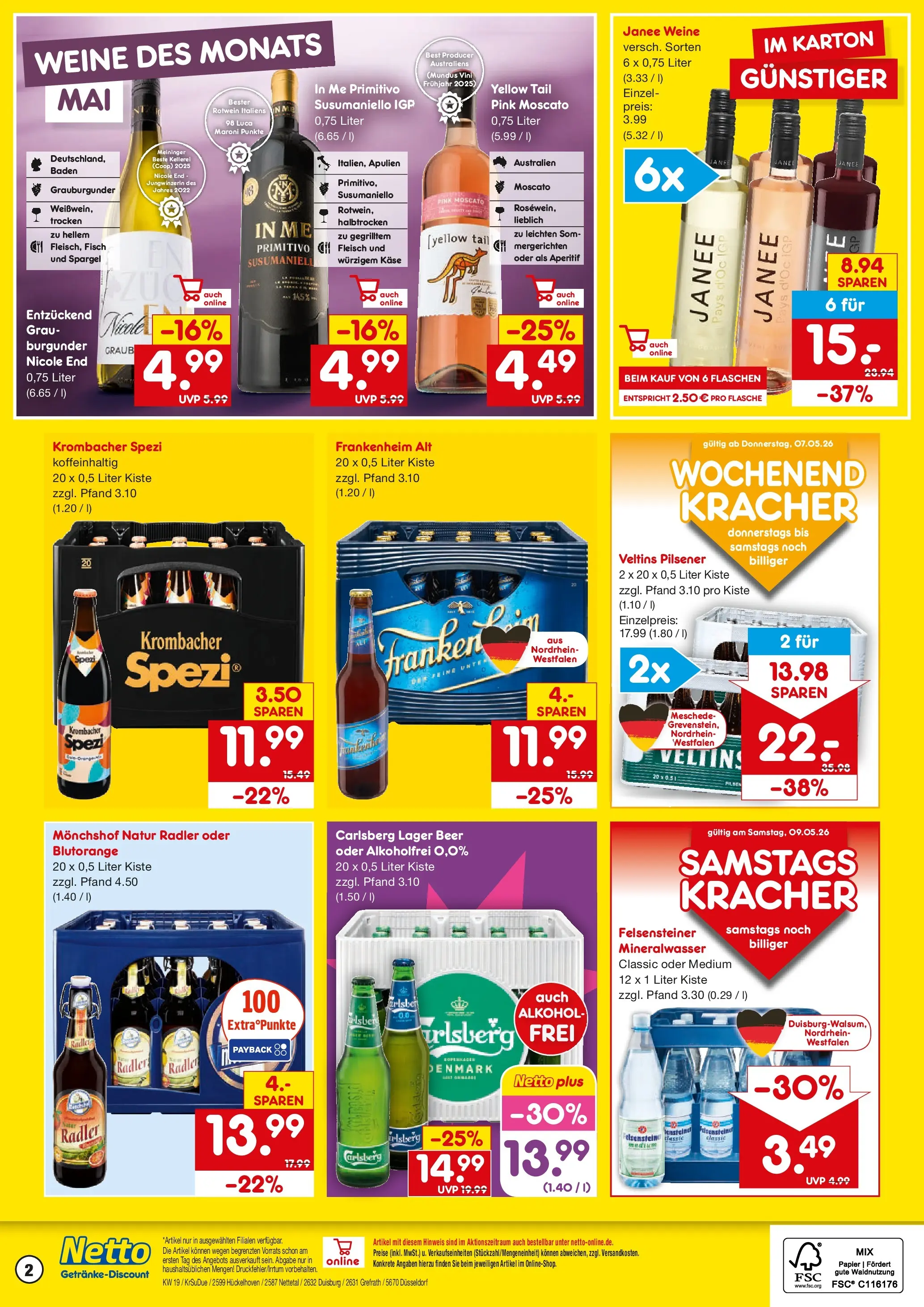 Netto Marken-Discount Prospekt Grefrath	 (ab 04.05.2026) » Angebote | Seite: 2