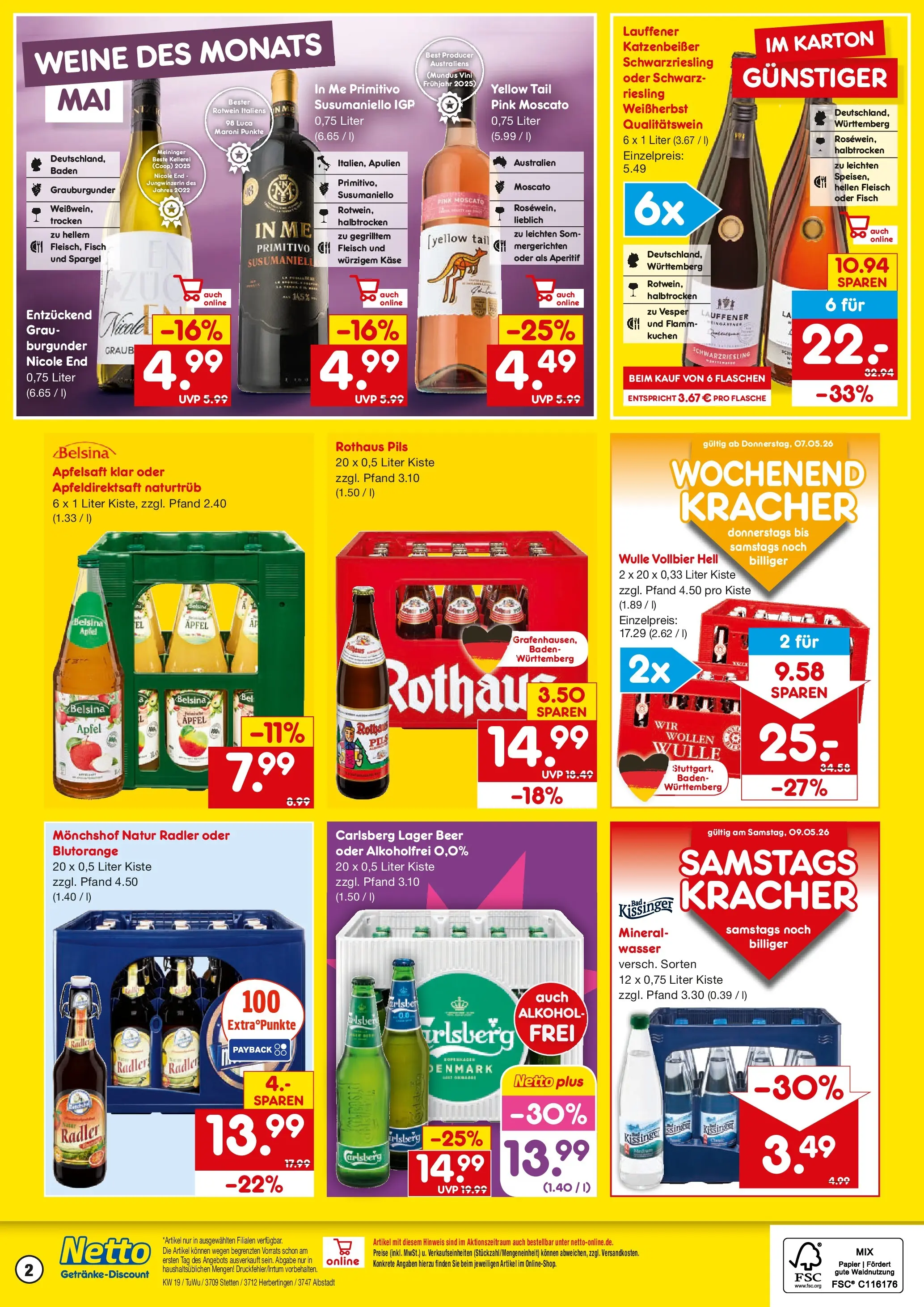 Netto Marken-Discount Prospekt Stetten Am Kalten Markt	 (ab 04.05.2026) » Angebote | Seite: 2