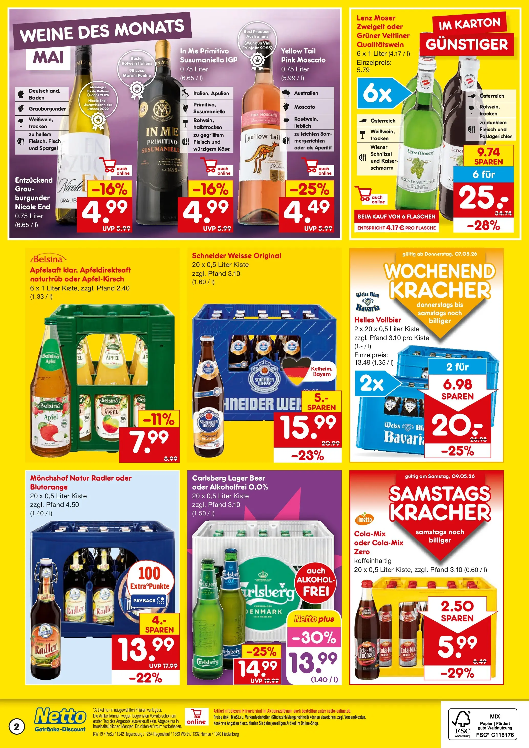 Netto Marken-Discount Prospekt Wörth-Donau	 (ab 04.05.2026) » Angebote | Seite: 2