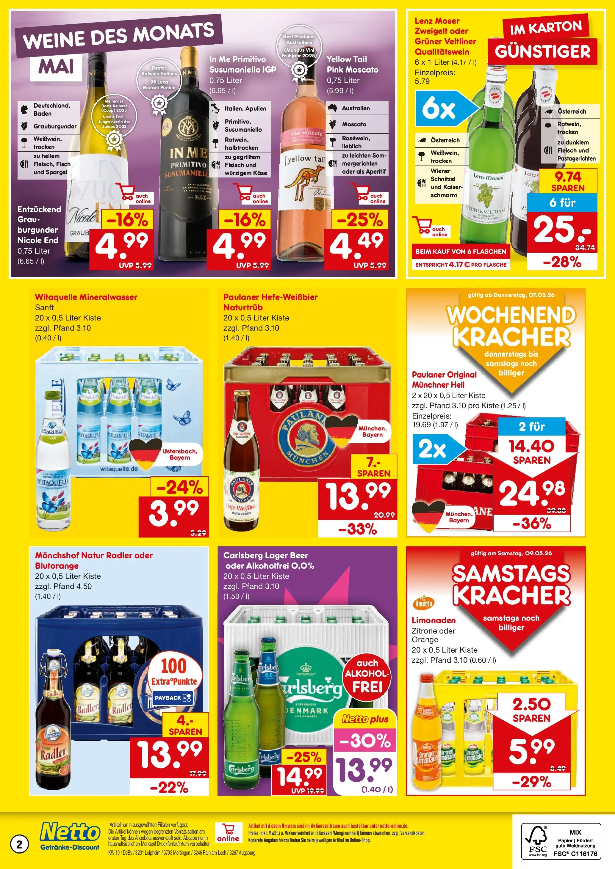 Netto Marken-Discount Prospekt Leipheim	 (ab 04.05.2026) » Angebote | Seite: 2