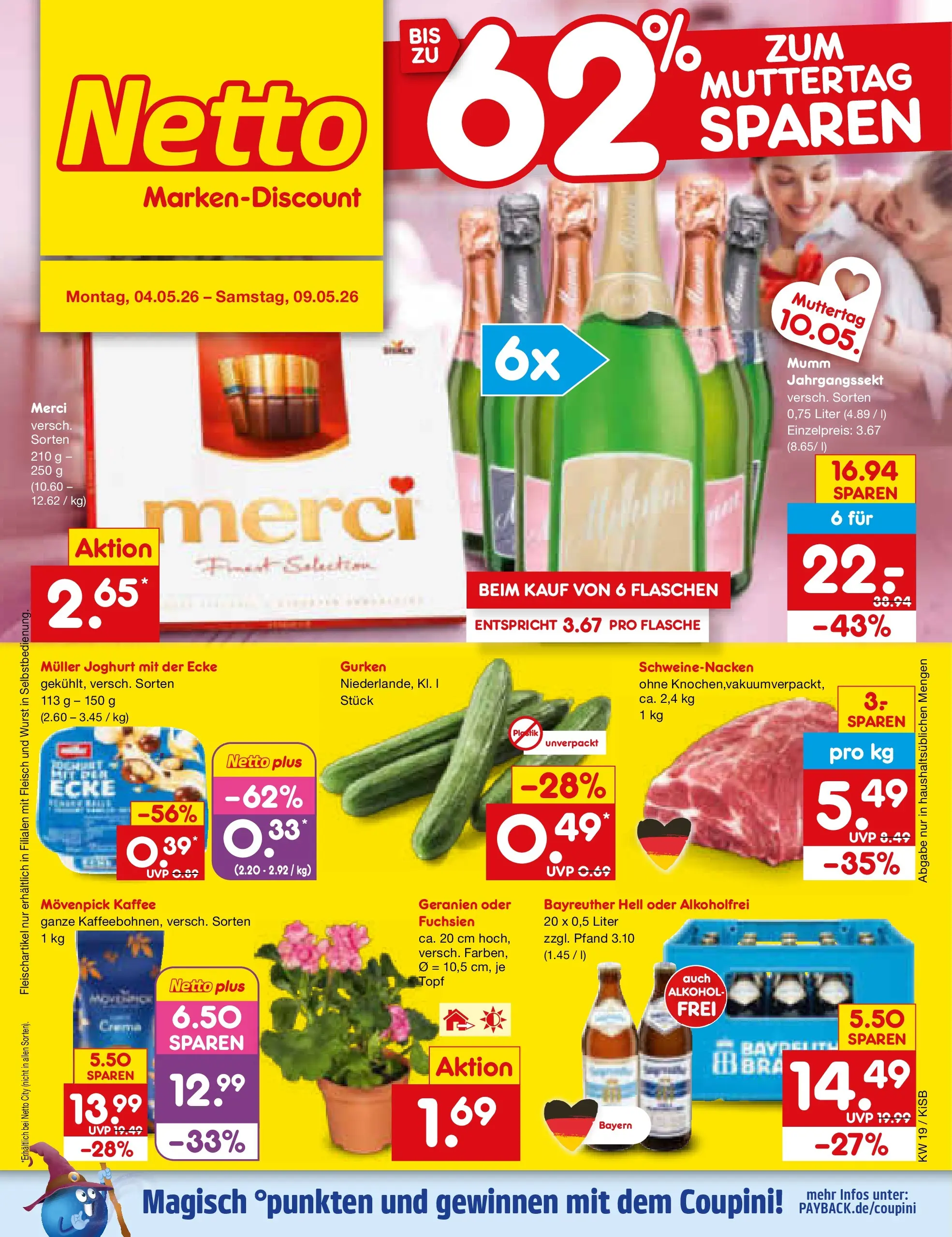 Netto Marken-Discount Prospekt Oberhaid	 (ab 04.05.2026) » Angebote | Seite: 1