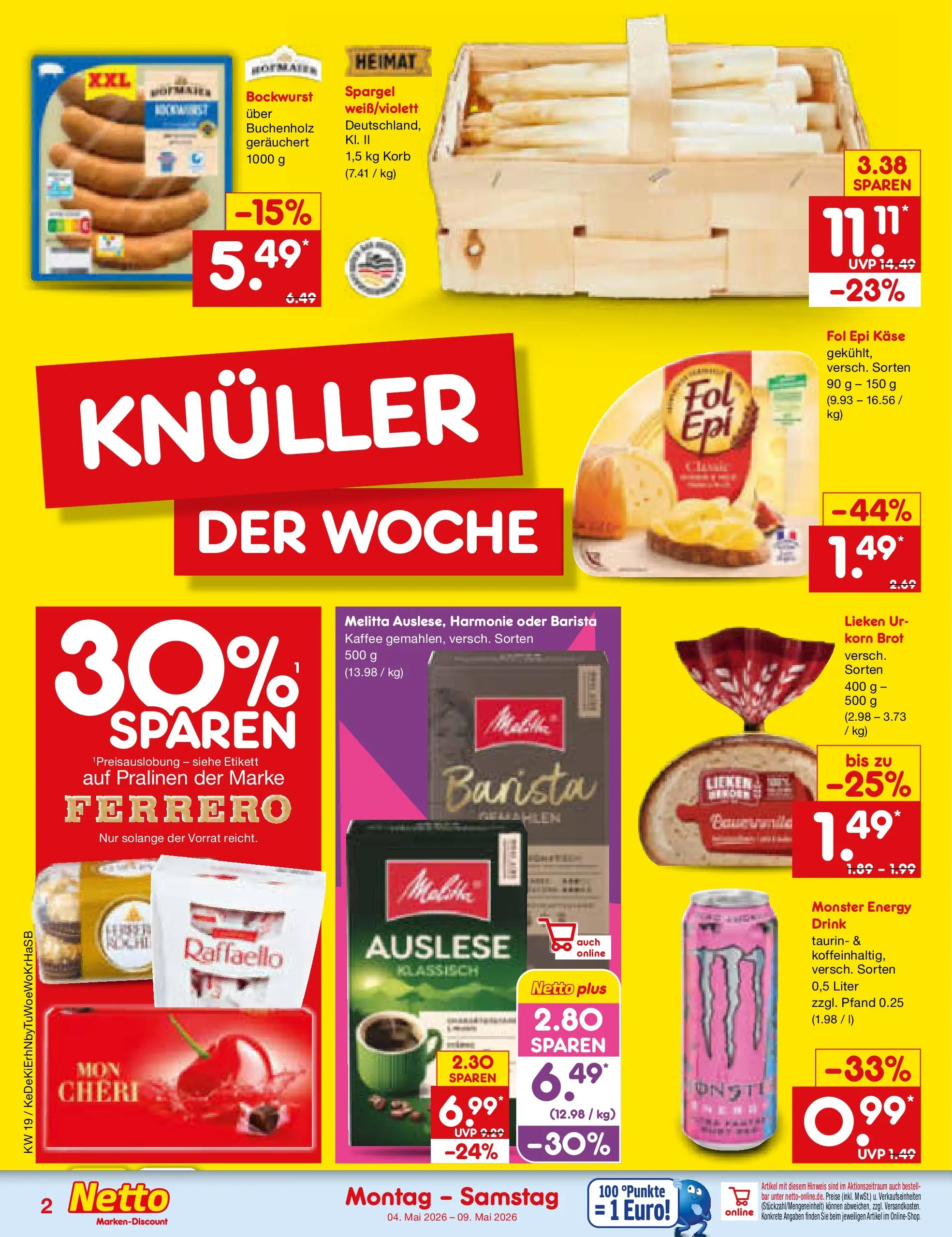 Netto Marken-Discount Prospekt Bonn	 (ab 04.05.2026) » Angebote | Seite: 2