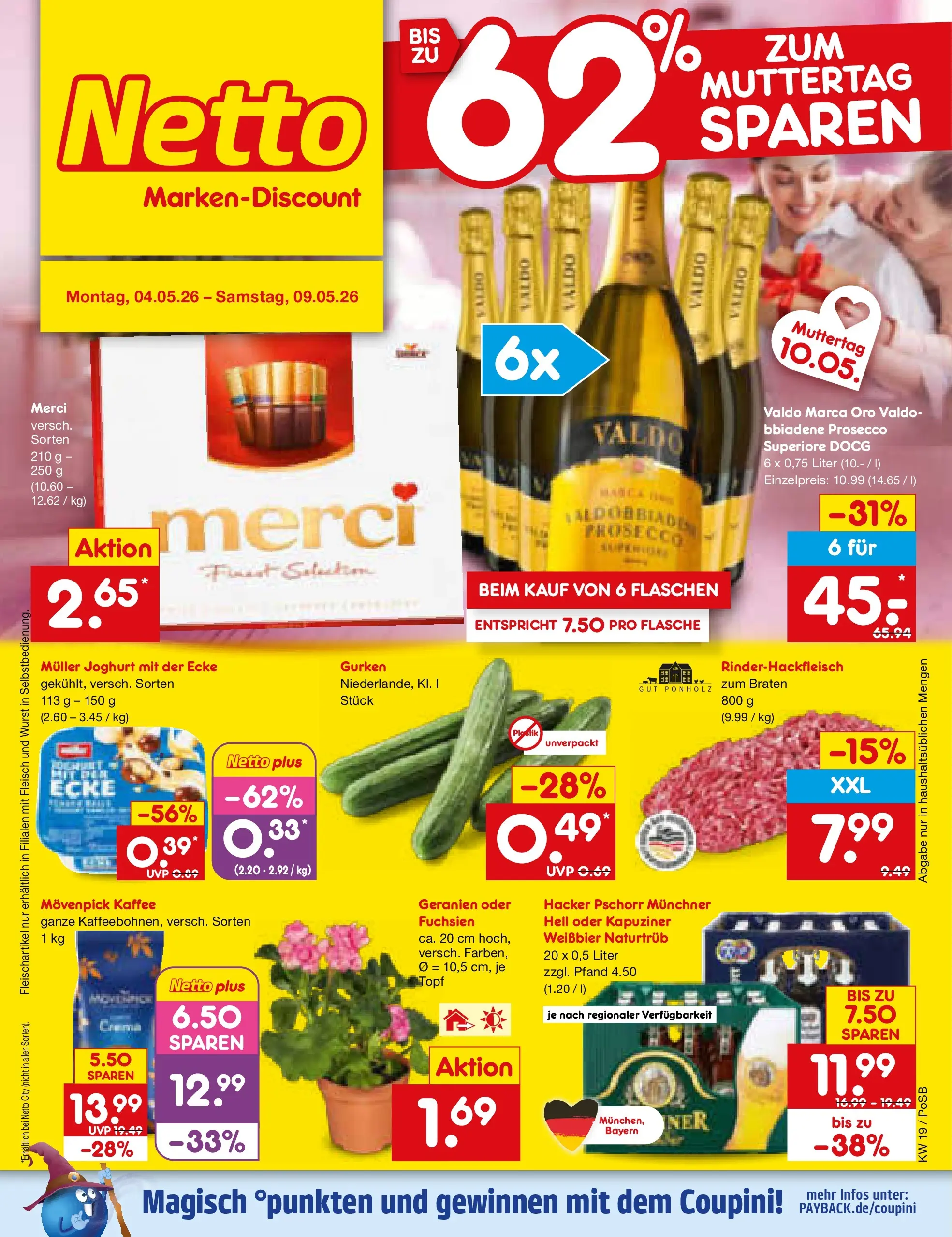 Netto Marken-Discount Prospekt Regensburg	 (ab 04.05.2026) » Angebote | Seite: 1