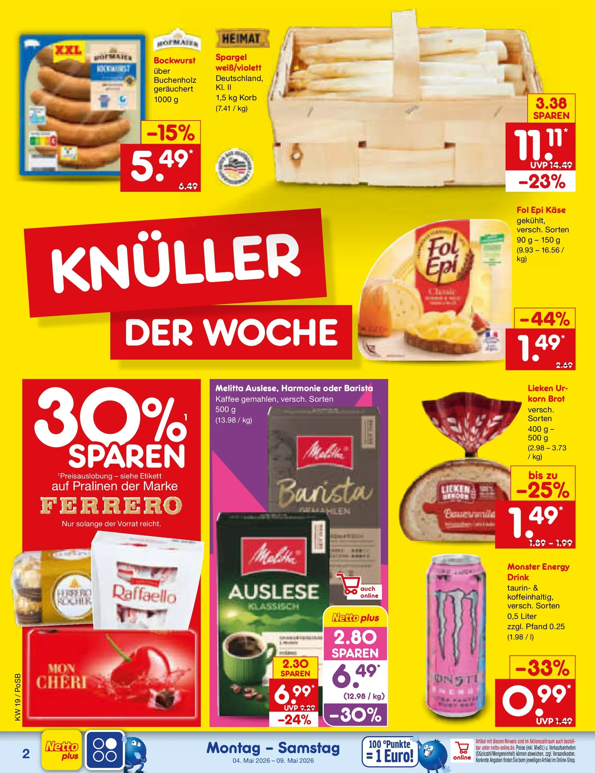 Netto Marken-Discount Prospekt Regensburg	 (ab 04.05.2026) » Angebote | Seite: 2
