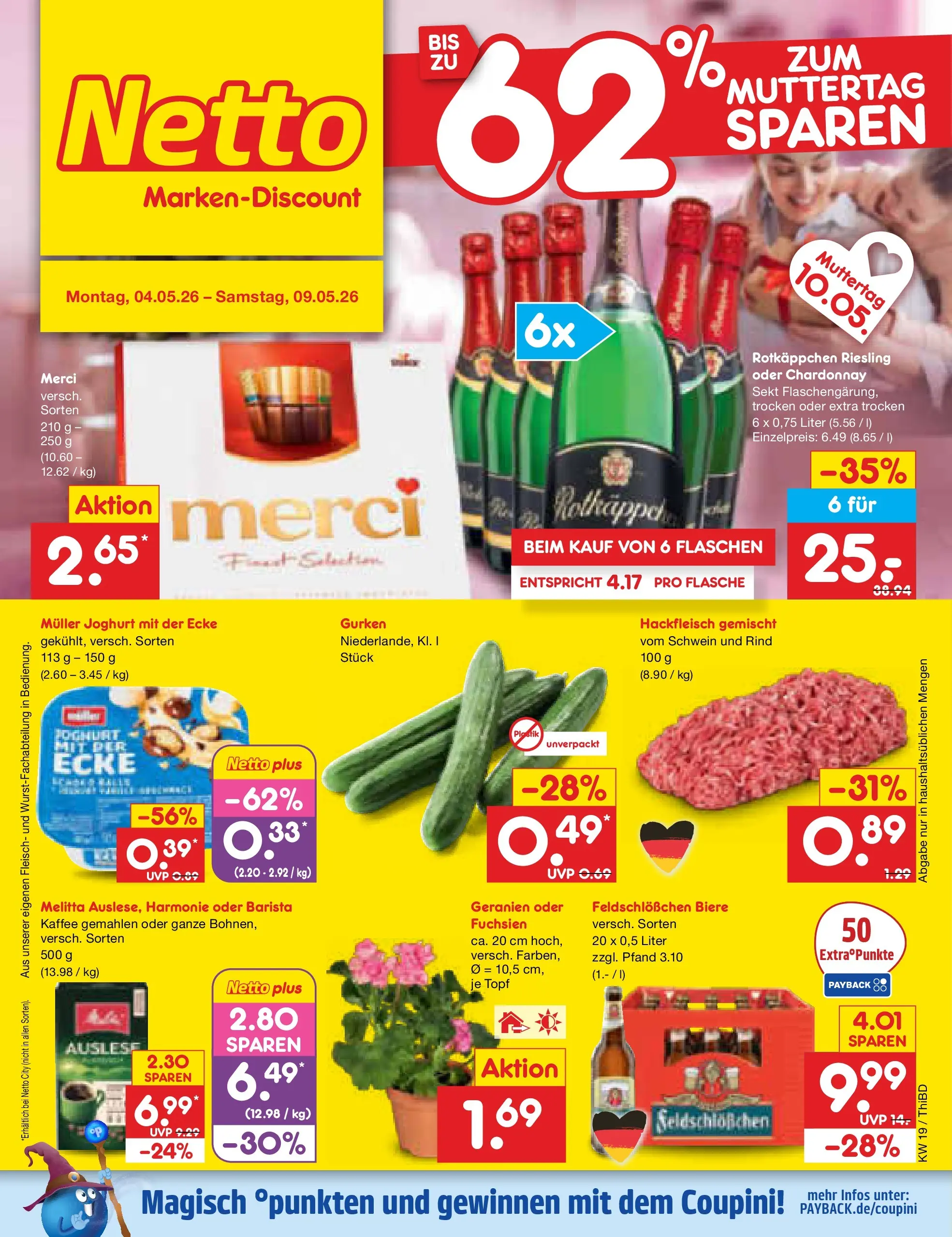 Netto Marken-Discount Prospekt Thiendorf	 (ab 04.05.2026) » Angebote | Seite: 1