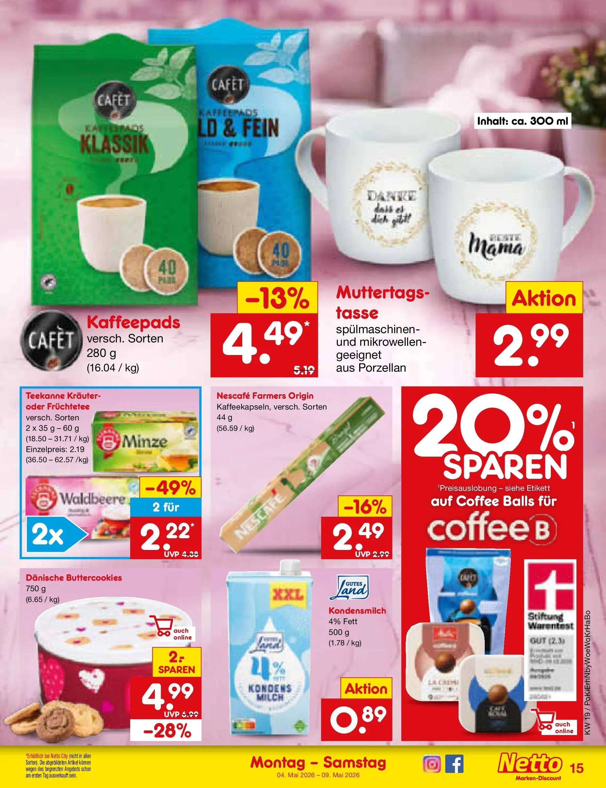 Netto Marken-Discount Prospekt Selb	 (ab 04.05.2026) » Angebote | Seite: 15