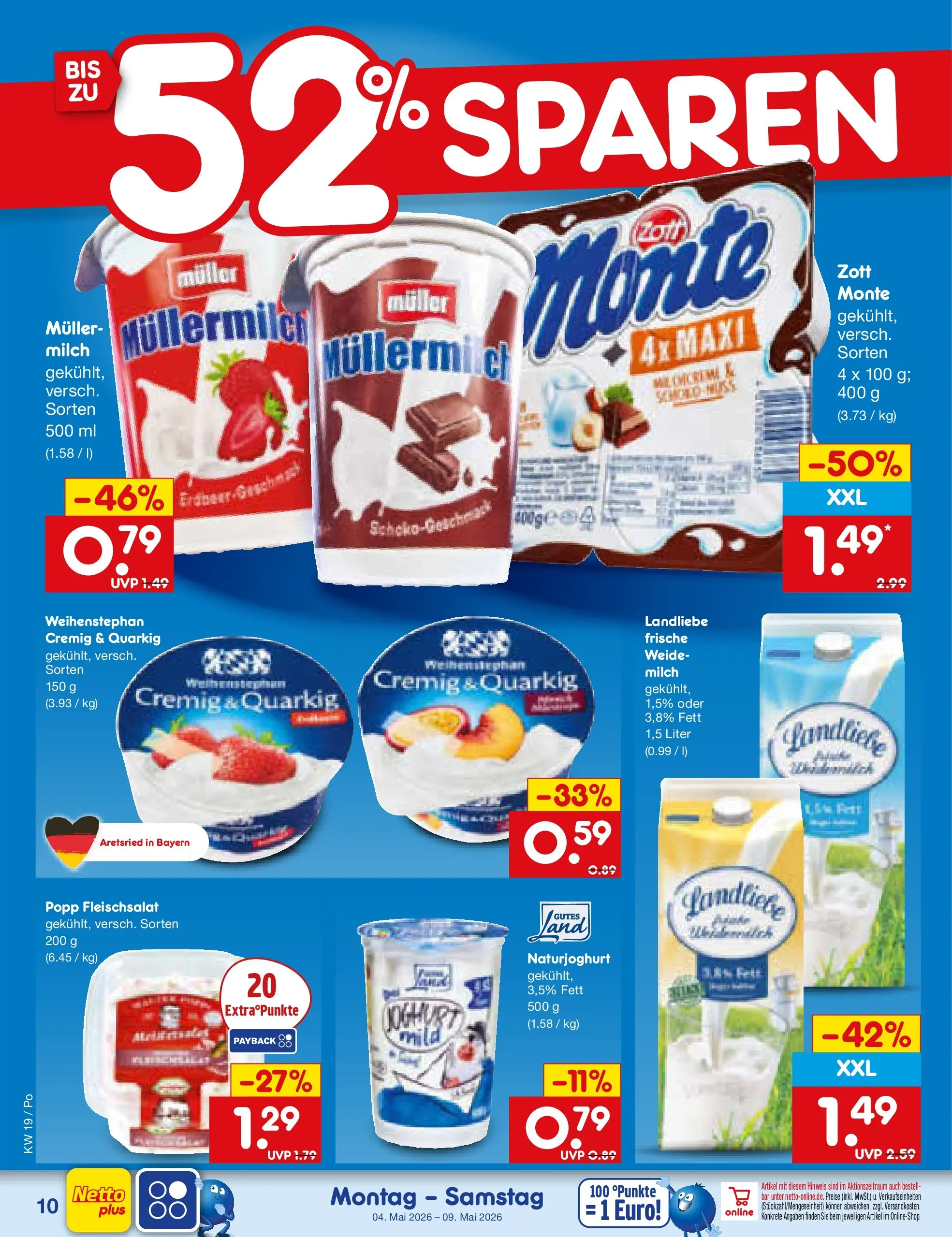 Netto Marken-Discount Prospekt Selb	 (ab 04.05.2026) » Angebote | Seite: 10