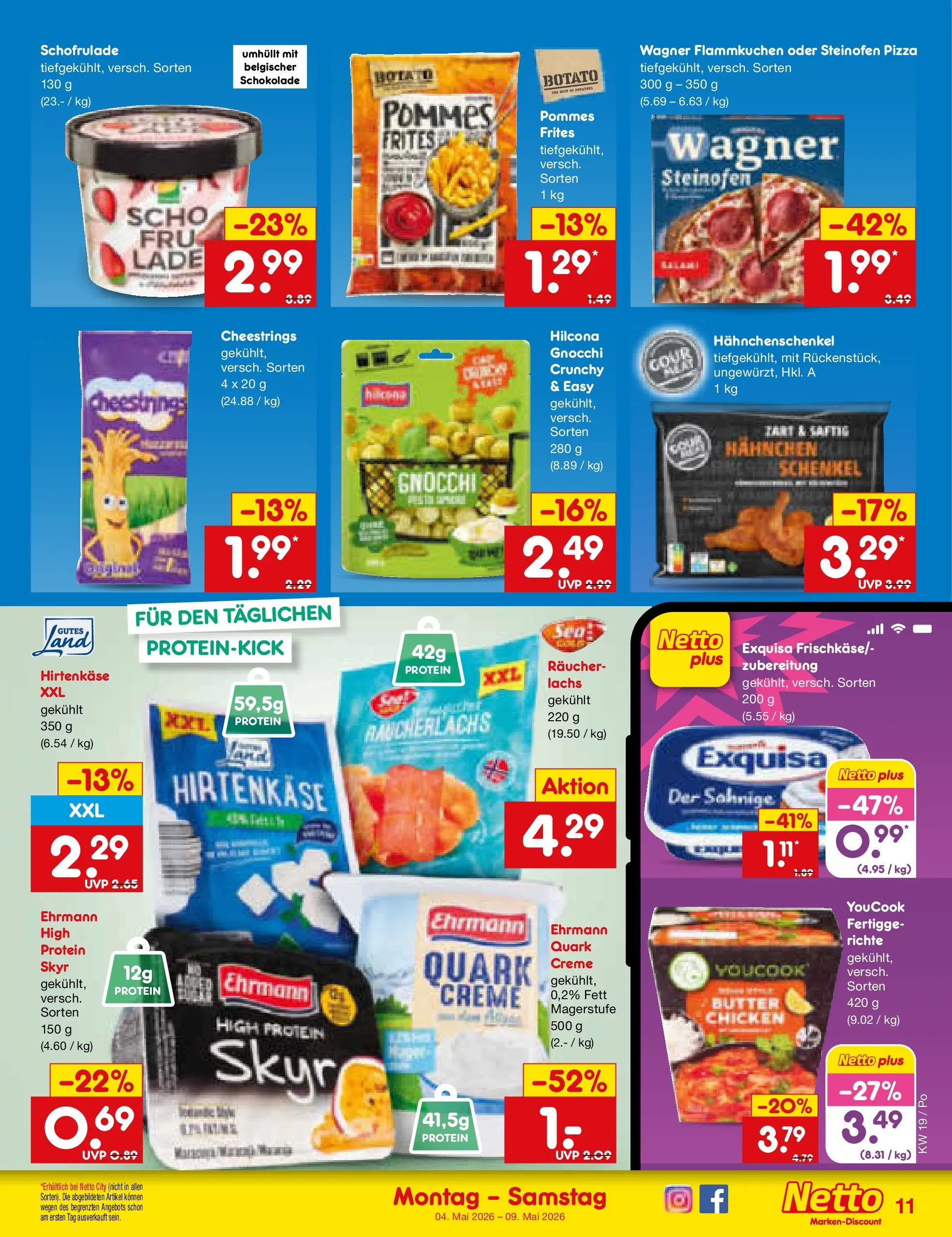 Netto Marken-Discount Prospekt Selb	 (ab 04.05.2026) » Angebote | Seite: 11